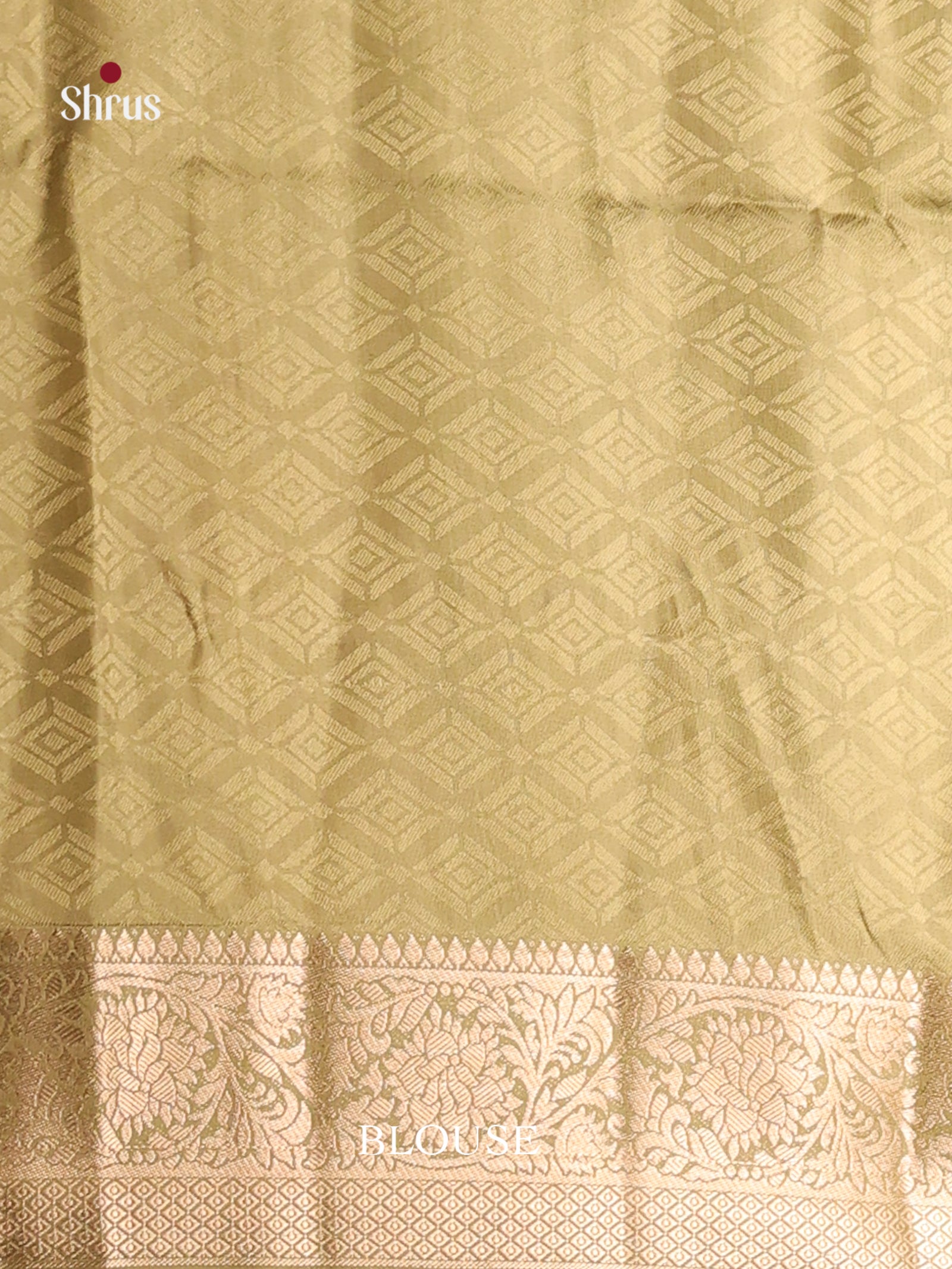 DHS25450 - Printed Semi Tussar Saree