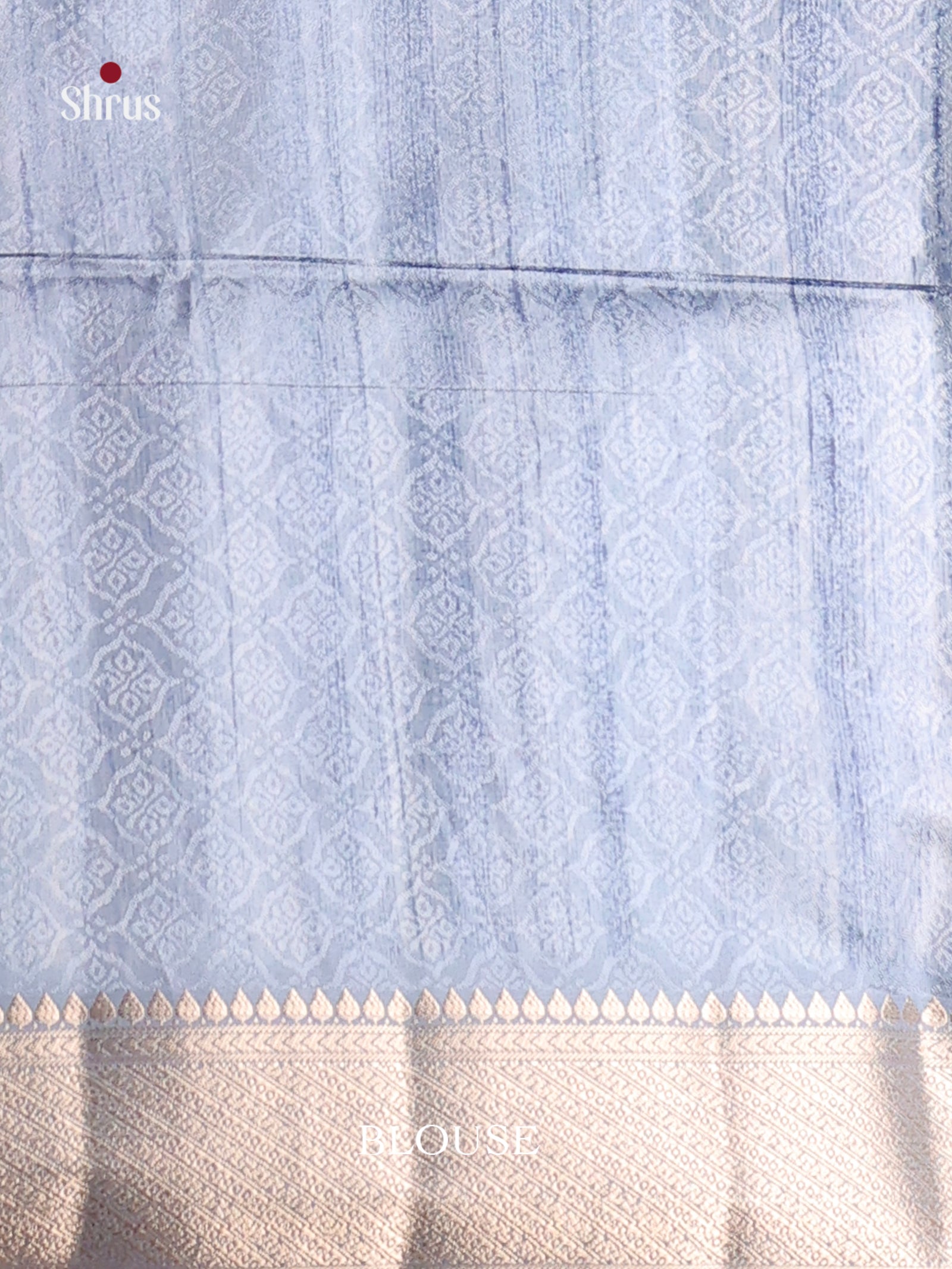 DHS25452 - Printed Semi Tussar Saree - Shop on Shrus.com