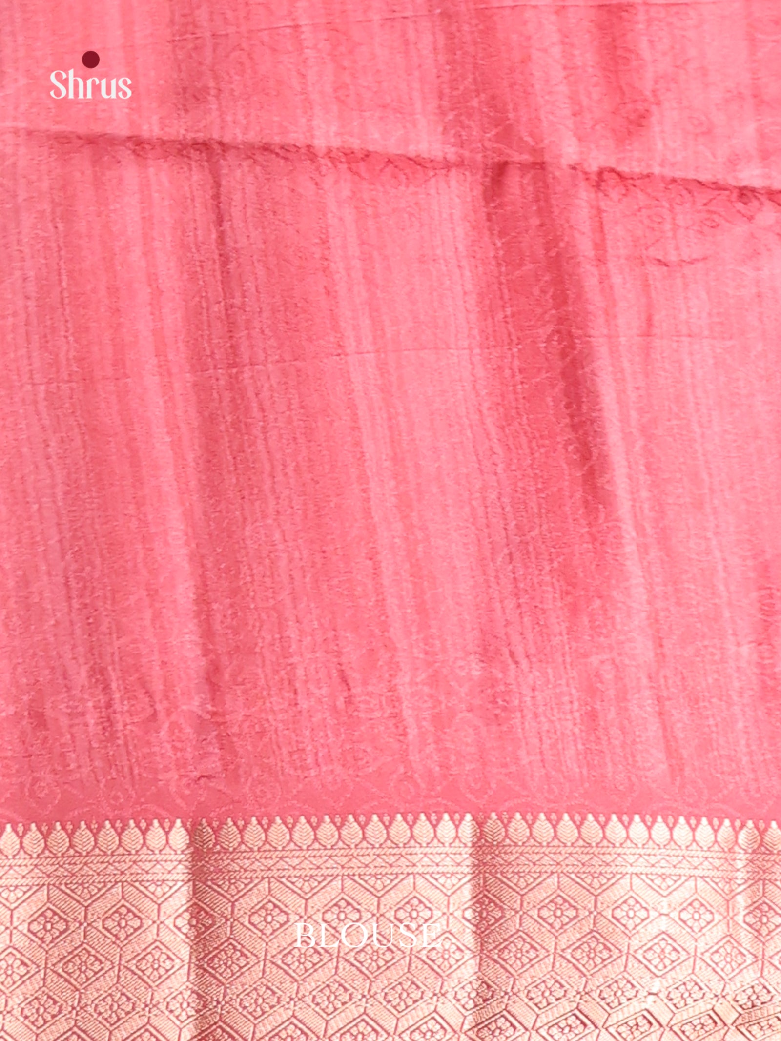 DHS25501 - Printed Semi Tussar Saree