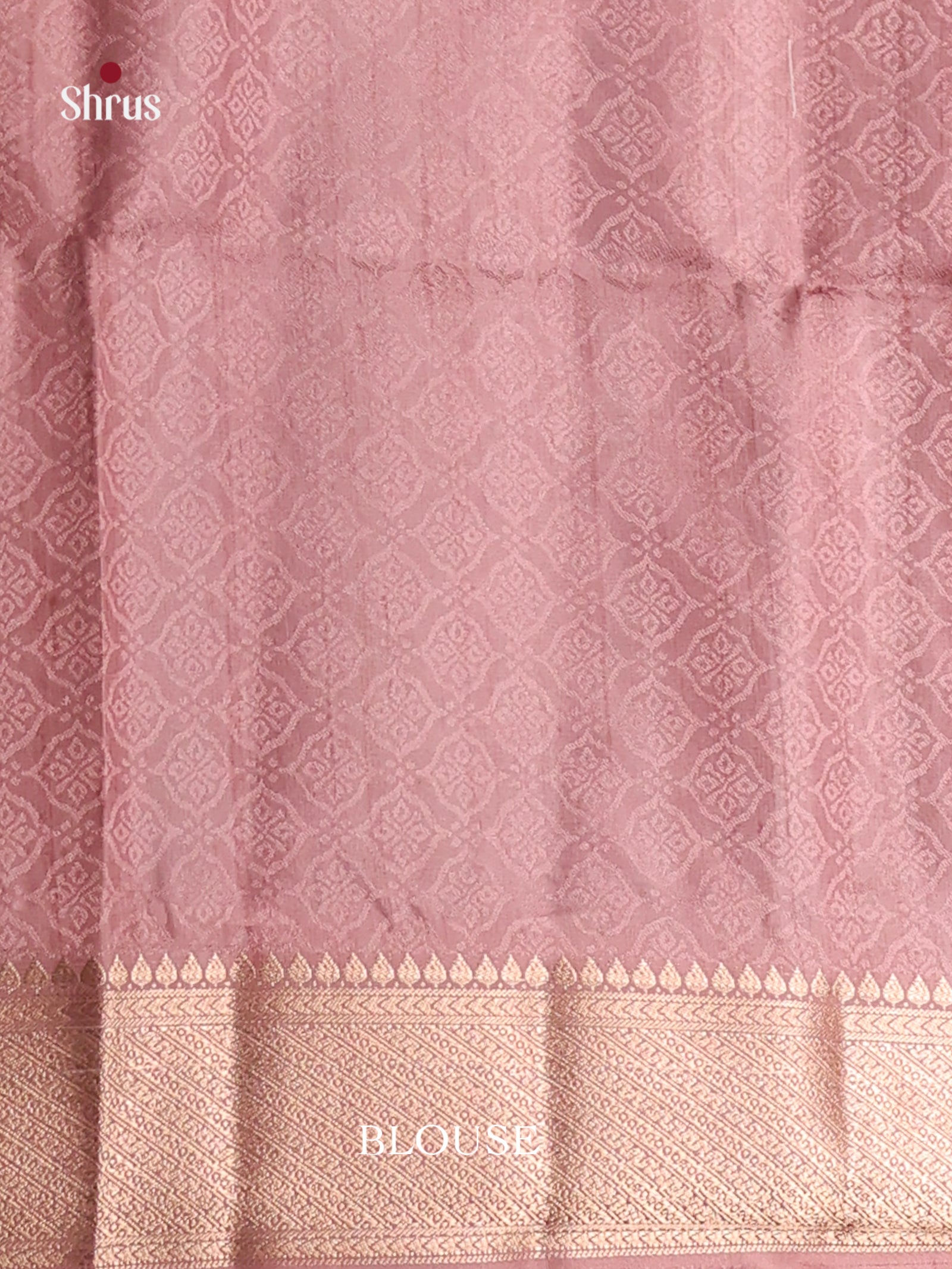 DHS25505 - Printed Semi Tussar Saree