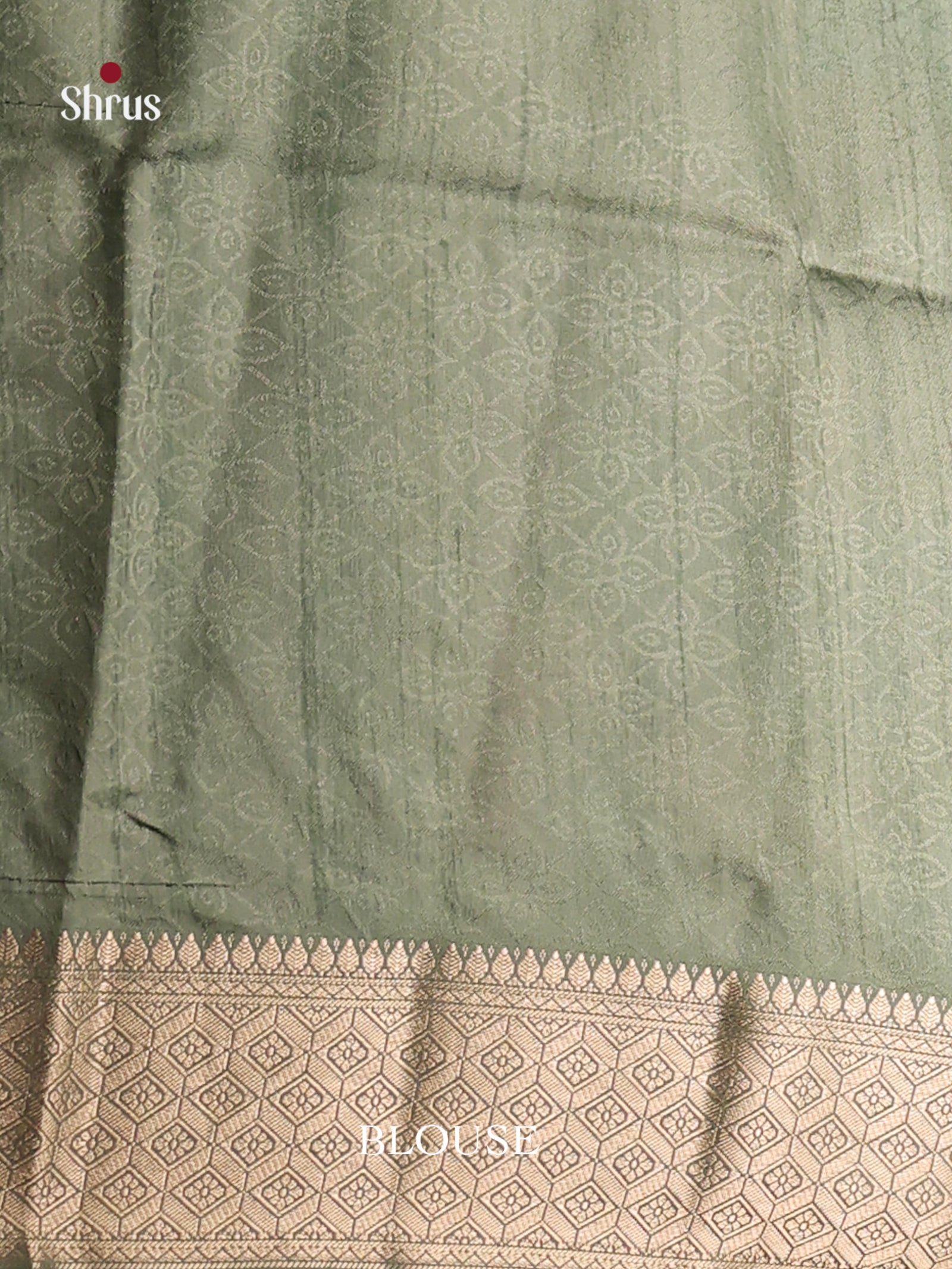 DHS25506 - Printed Semi Tussar Saree