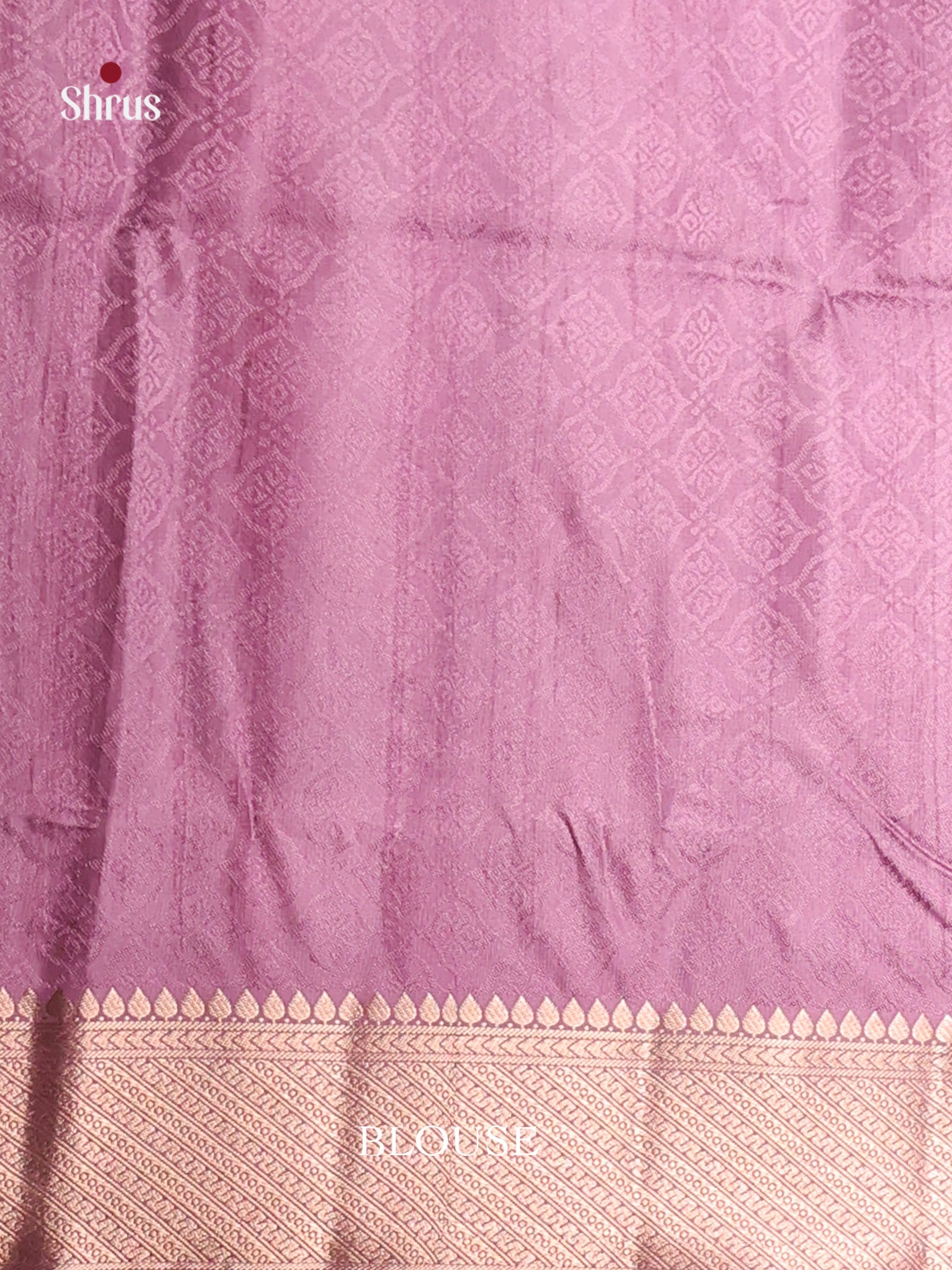 DHS25507 - Printed Semi Tussar Saree