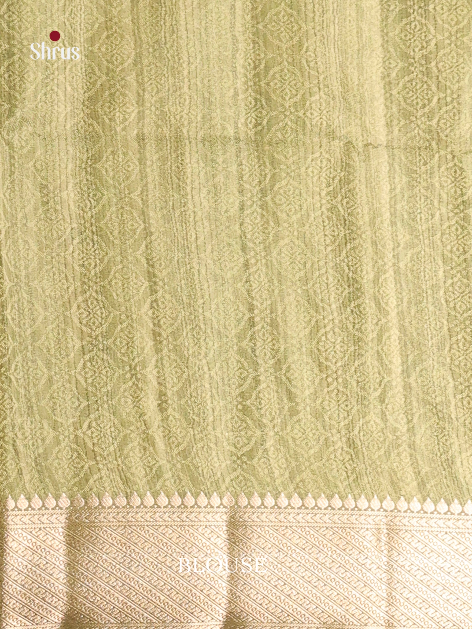 DHS25508 - Printed Semi Tussar Saree