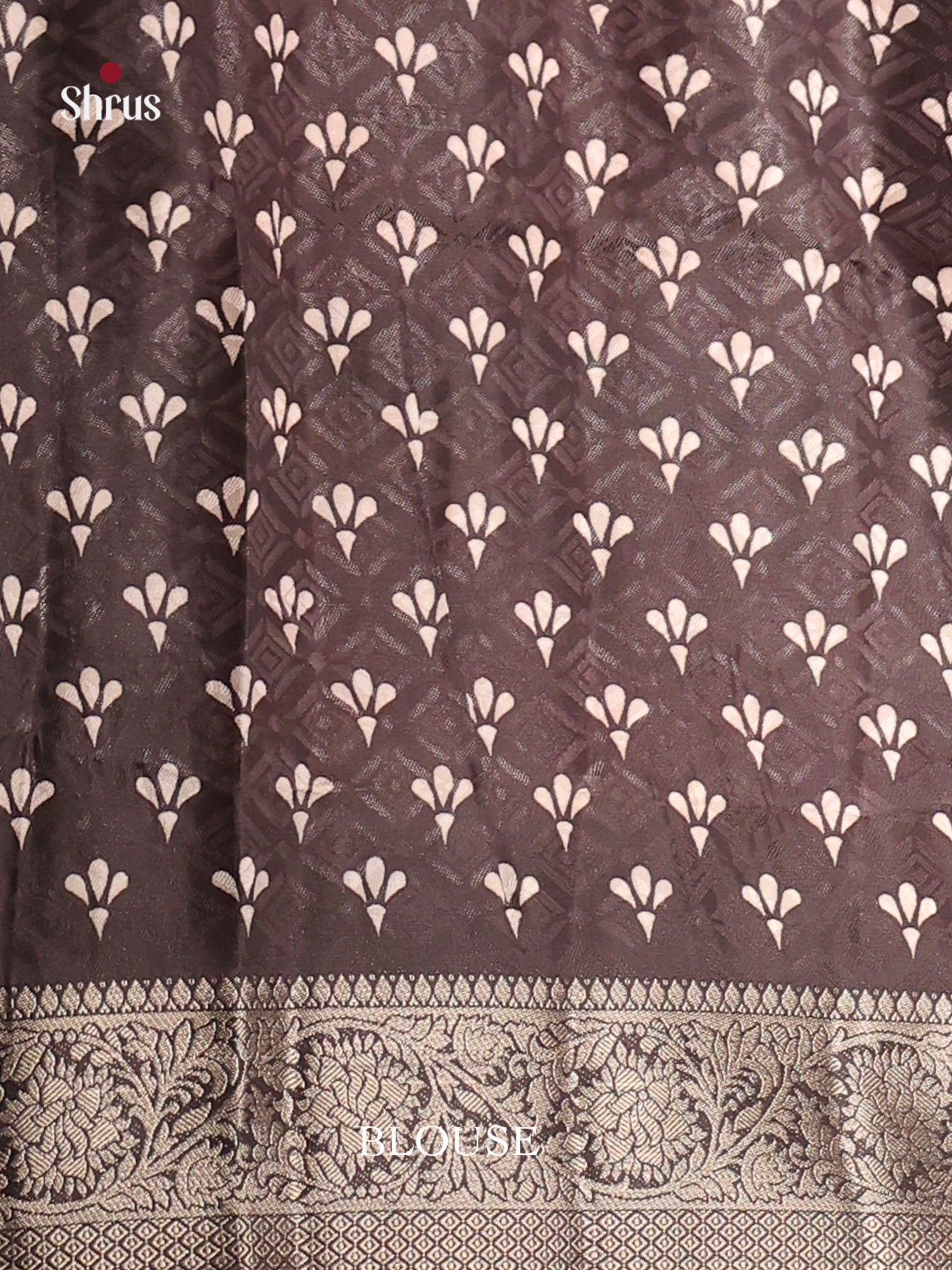 DHS25511 - Printed Semi Tussar Saree