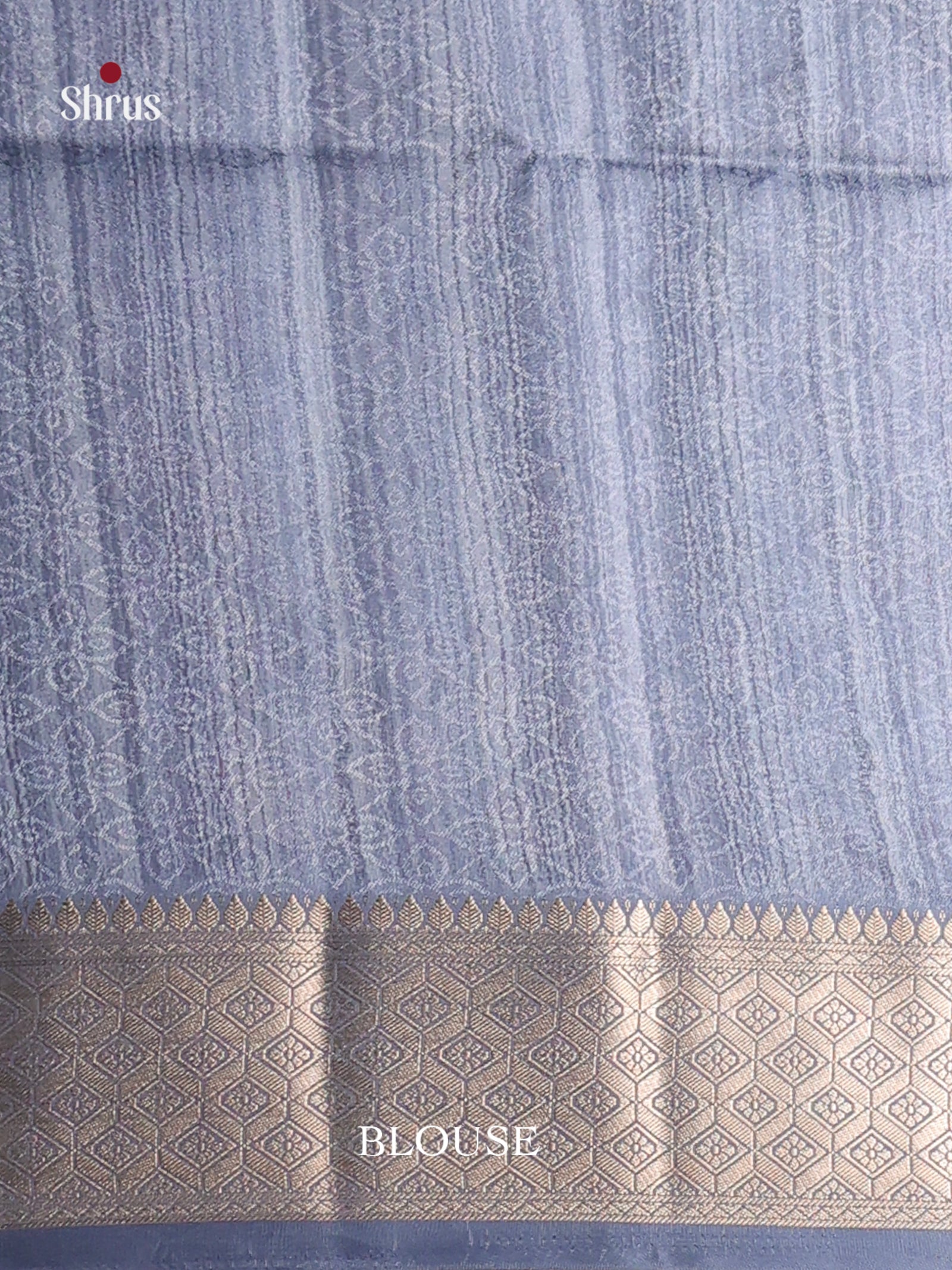 DHS25562 - Printed Semi Tussar Saree