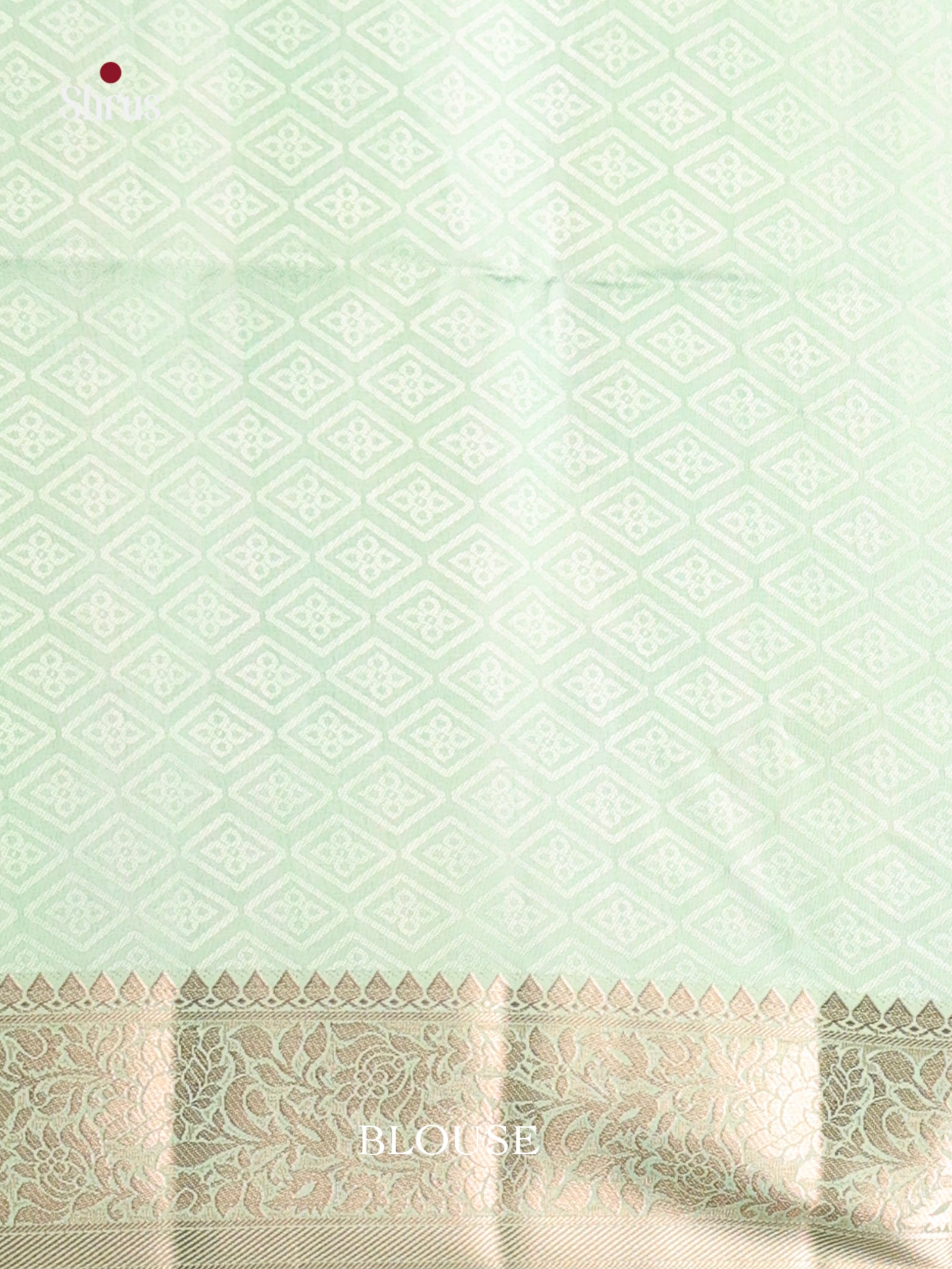 DHS25565 - Printed Semi Tussar Saree