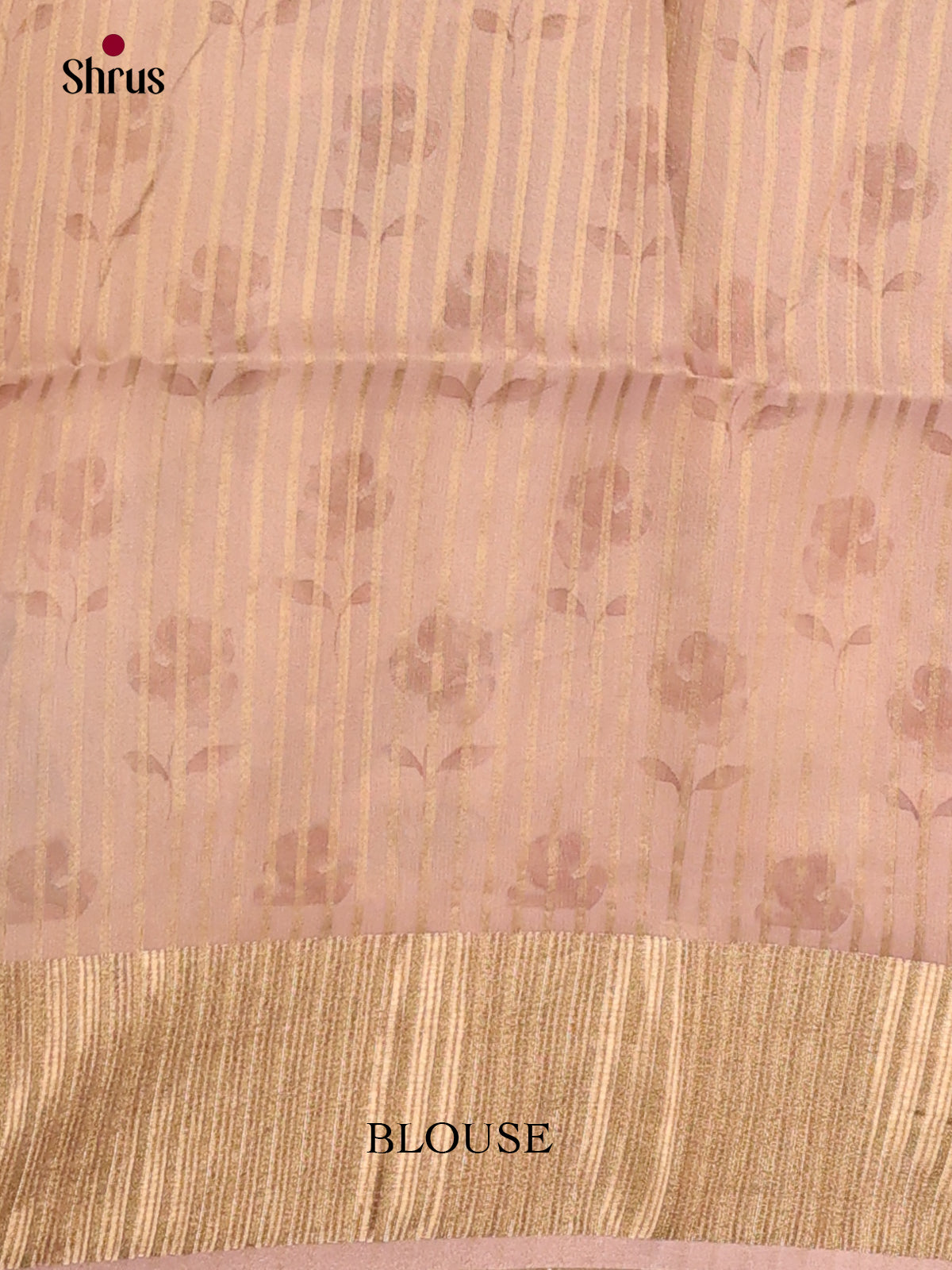 Mild Lavender - Semi Organza Saree