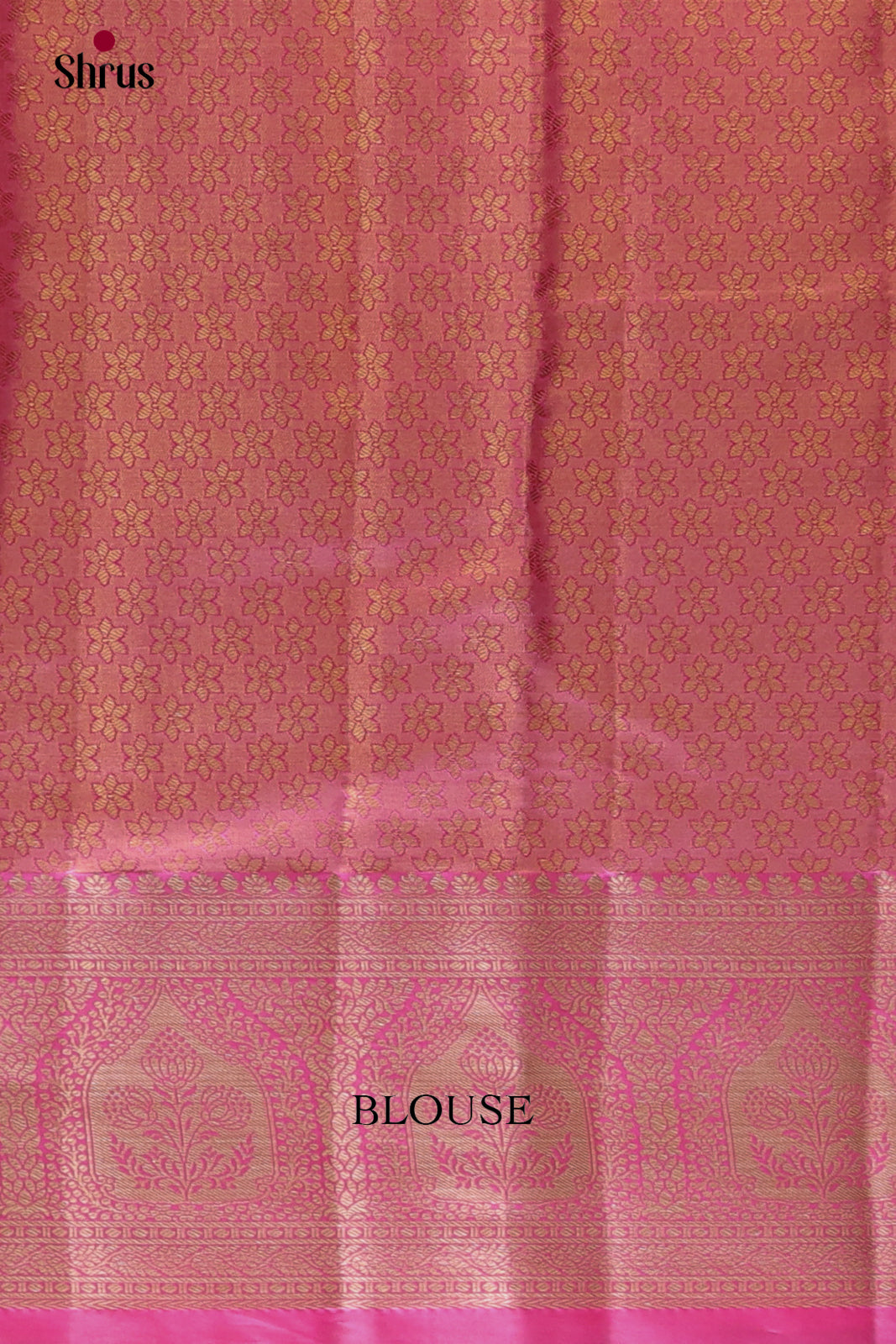 DHS25738 - Kanchipuram-halfpure Saree - Shop on Shrus.com