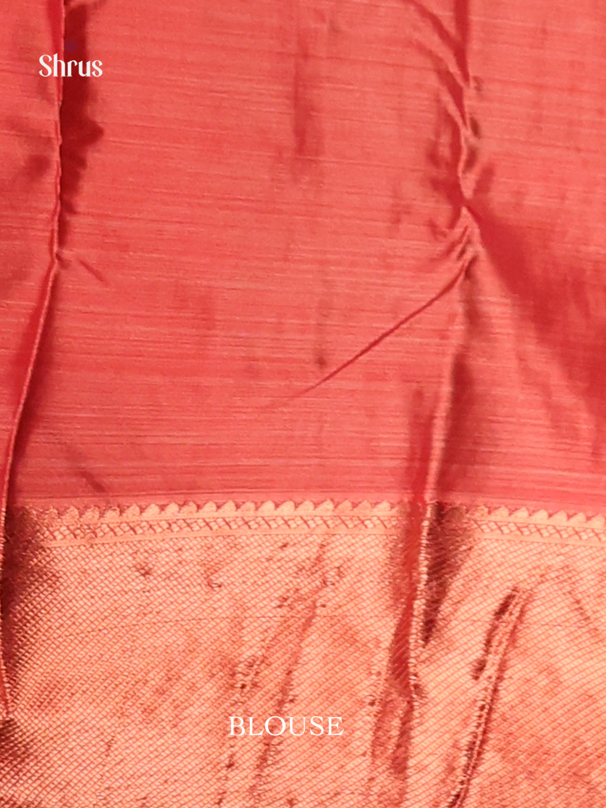 Green & Orange - Kanchipuram-halfpure Saree - Shop on Shrus.com