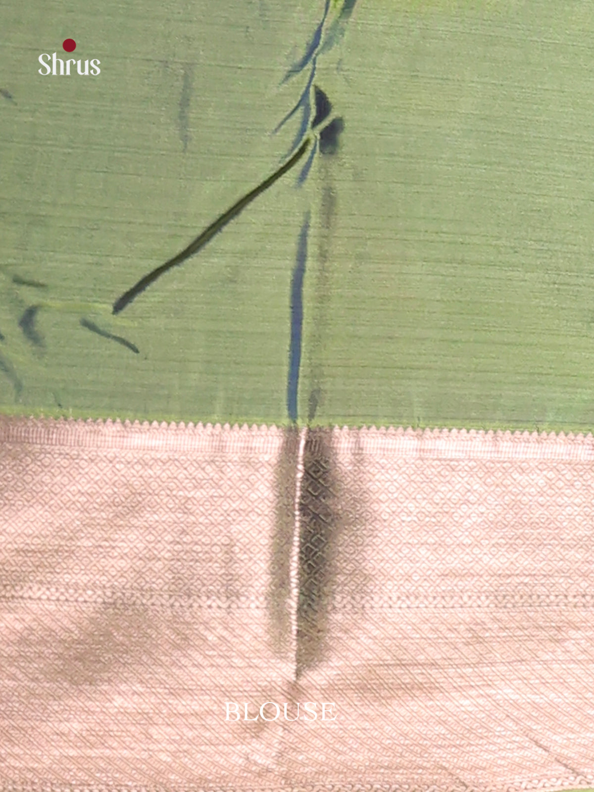 Blue & Green- Kanchipuram-halfpure Saree