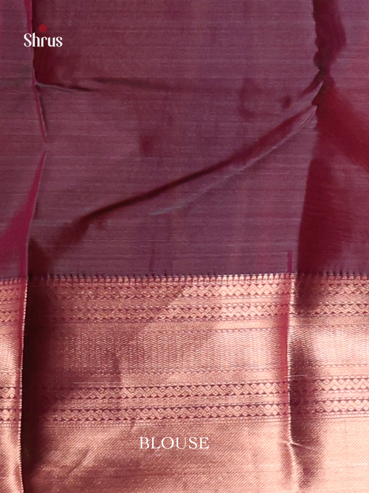 Pink & Purple - Kanchipuram-halfpure Saree - Shop on Shrus.com
