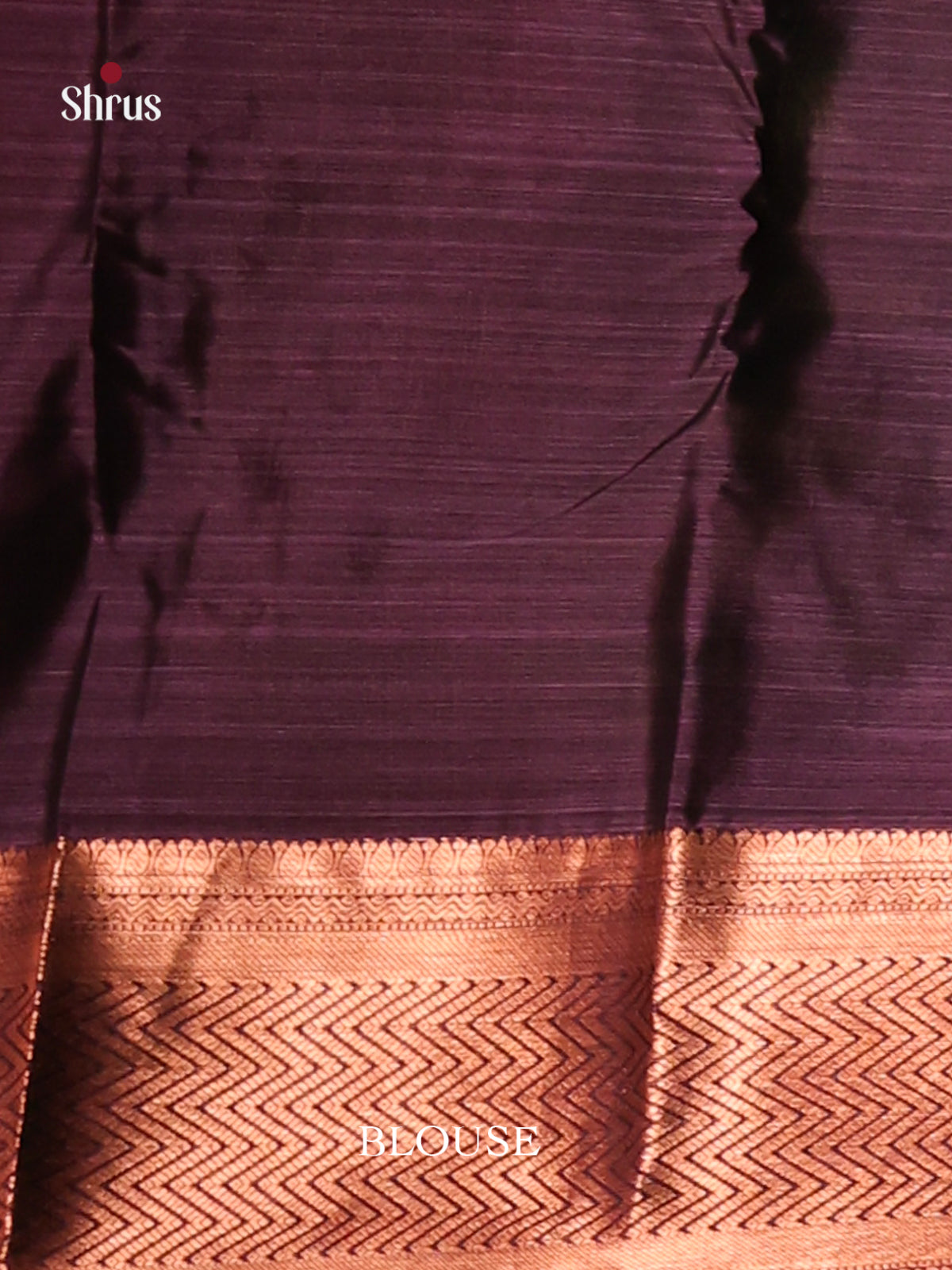 Purple & Green - Kanchipuram-halfpure Saree - Shop on Shrus.com