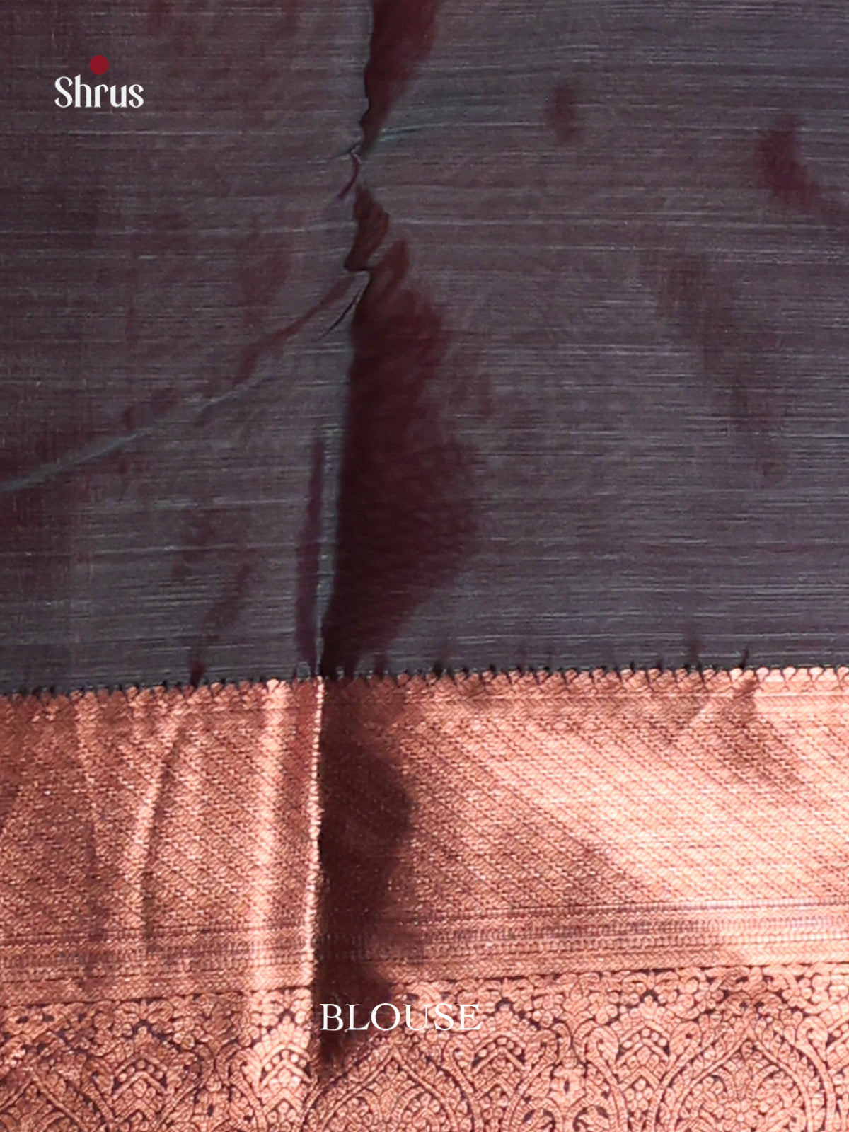 Maroon & Green- Kanchipuram-halfpure Saree - Shop on Shrus.com