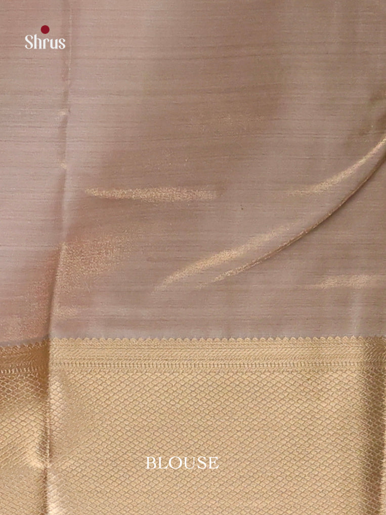 white green Kanchipuram-halfpure Saree 1