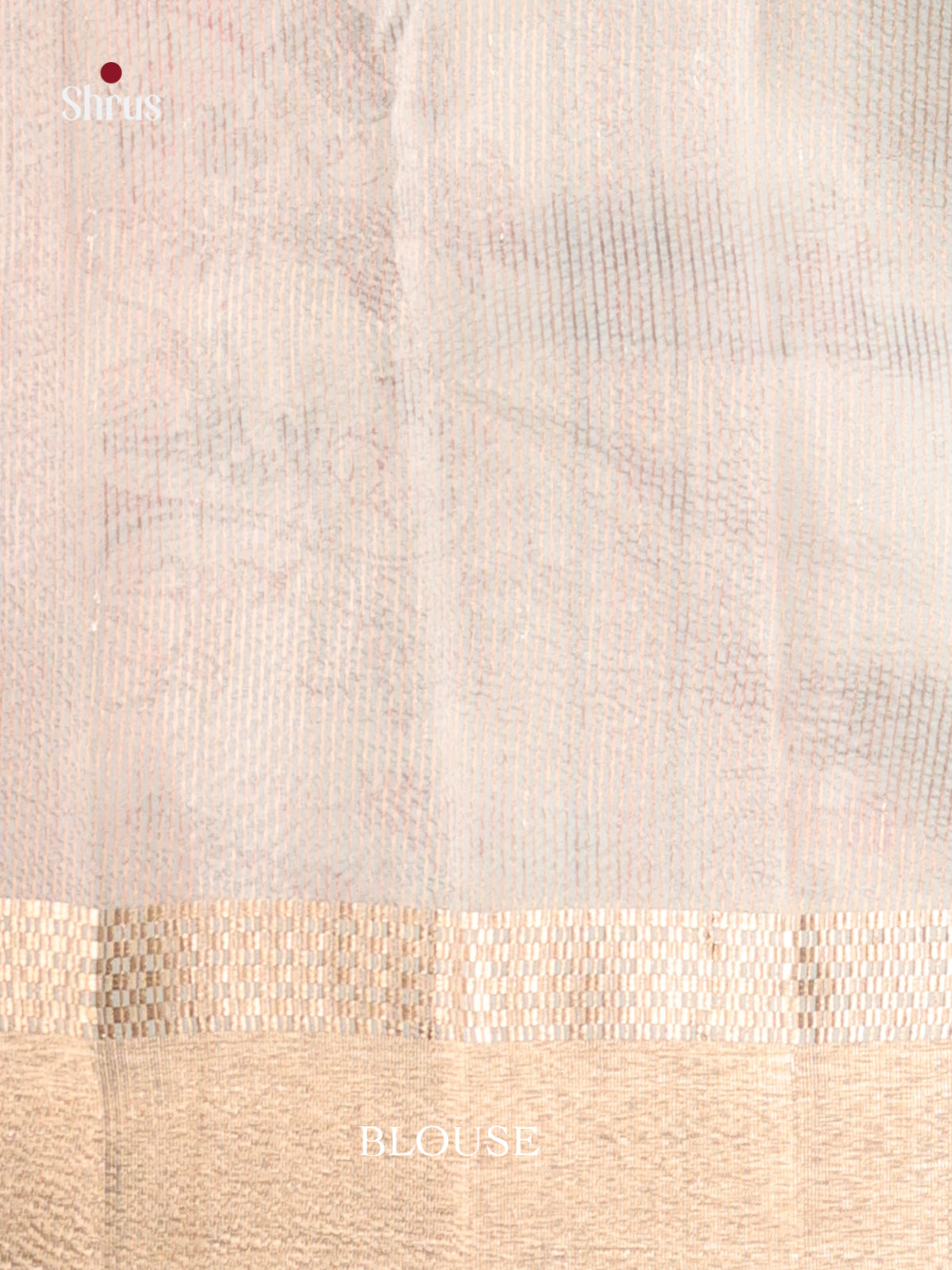 Grey - Semi Tissue Saree