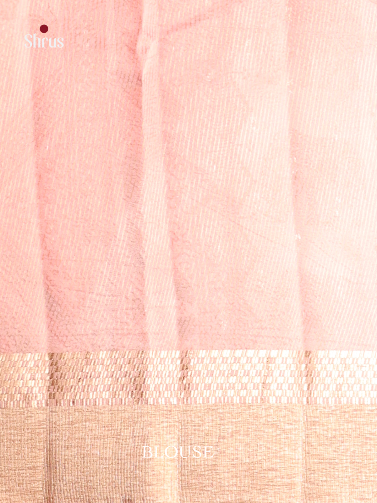 Pink - Semi Tissue Saree