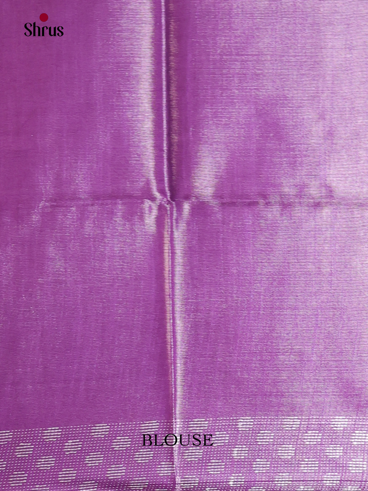 Purple - Semi Tissue Saree