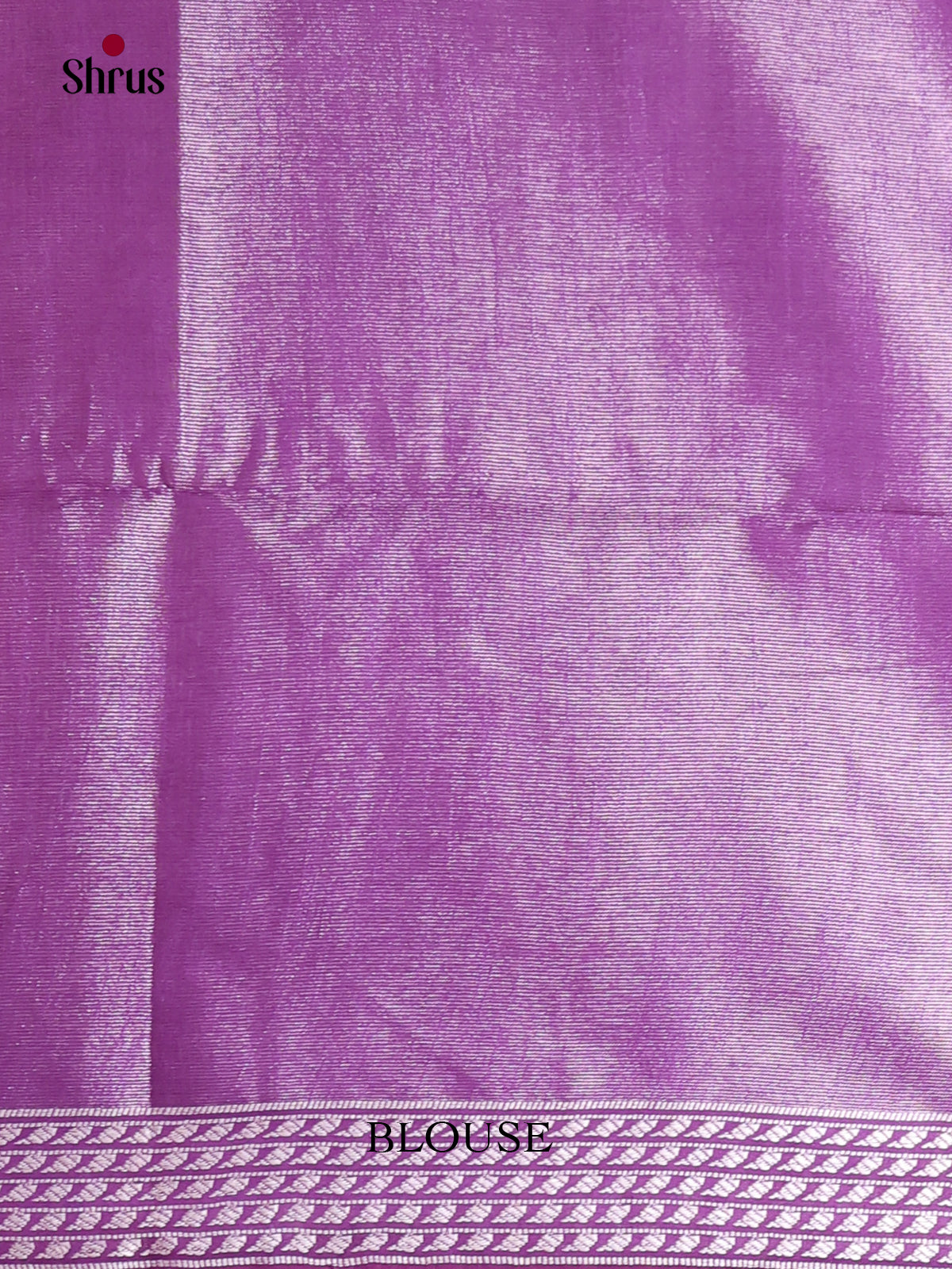 Purple - Semi Tissue Saree