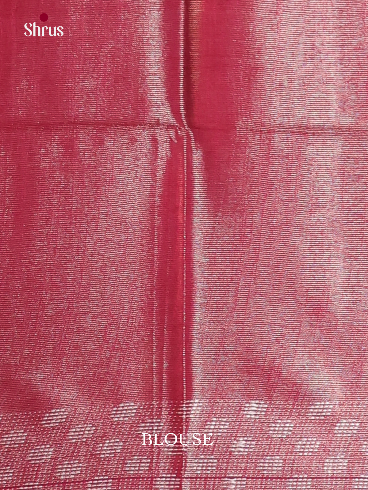 Red - Semi Tissue Saree - Shop on Shrus.com