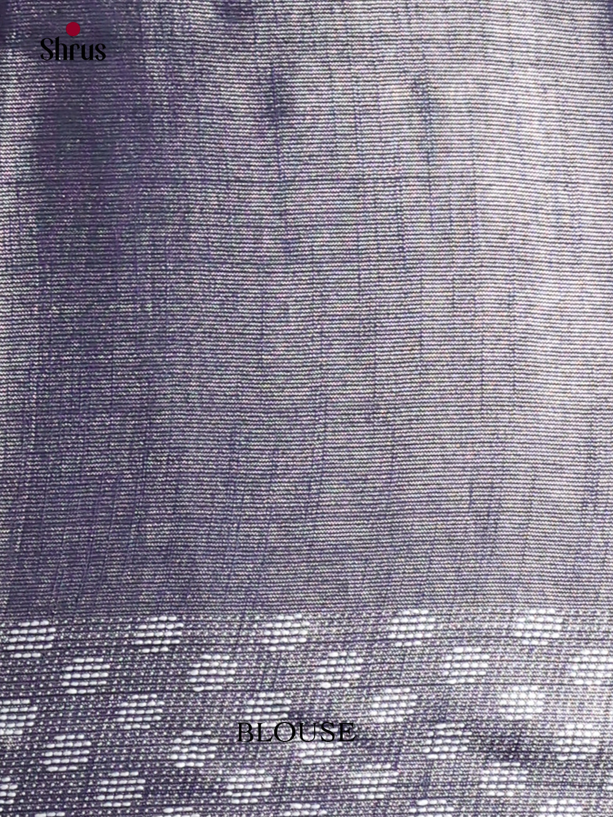 Blue - Semi Tissue Saree