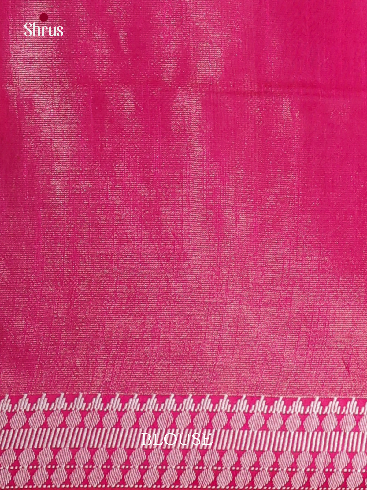 Pink - Semi Tissue Saree