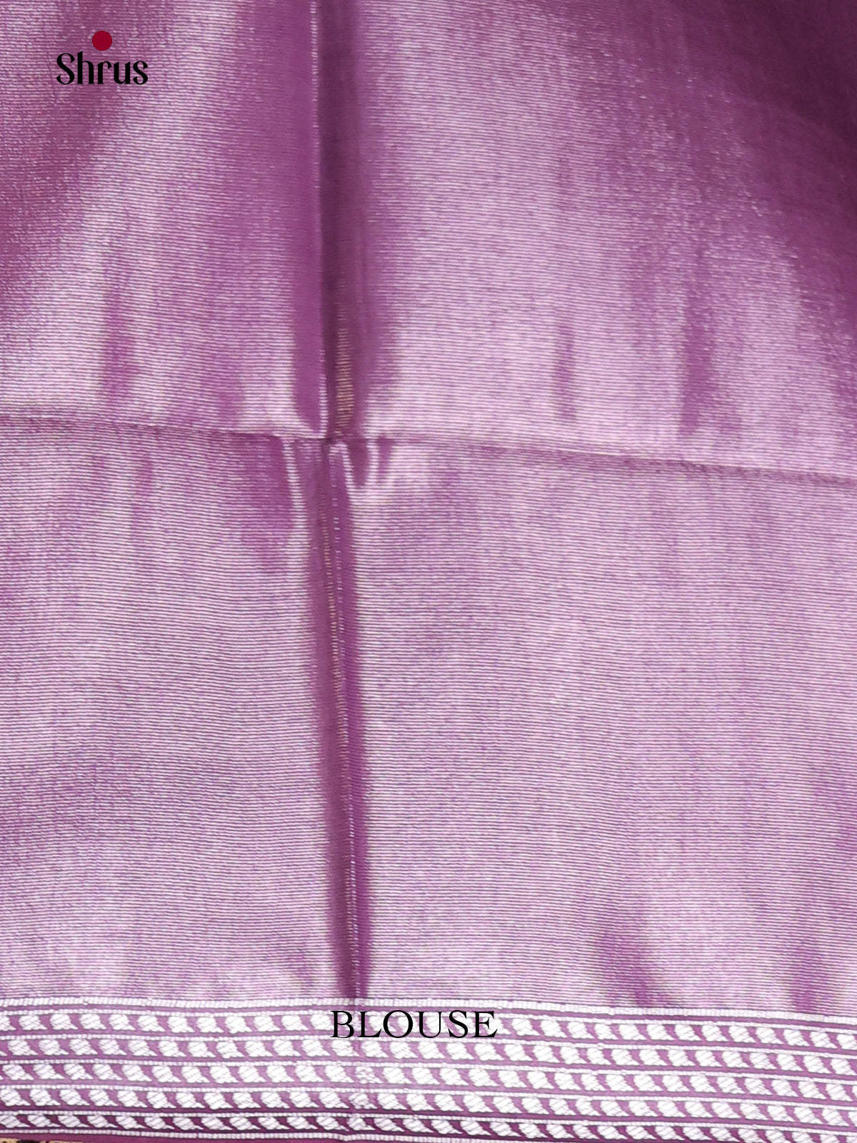 Purple- Semi Tissue Saree - Shop on Shrus.com