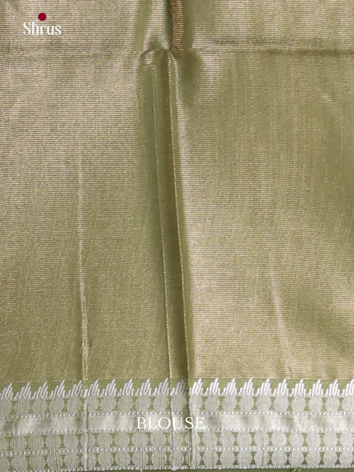 Green - Semi Tissue Saree