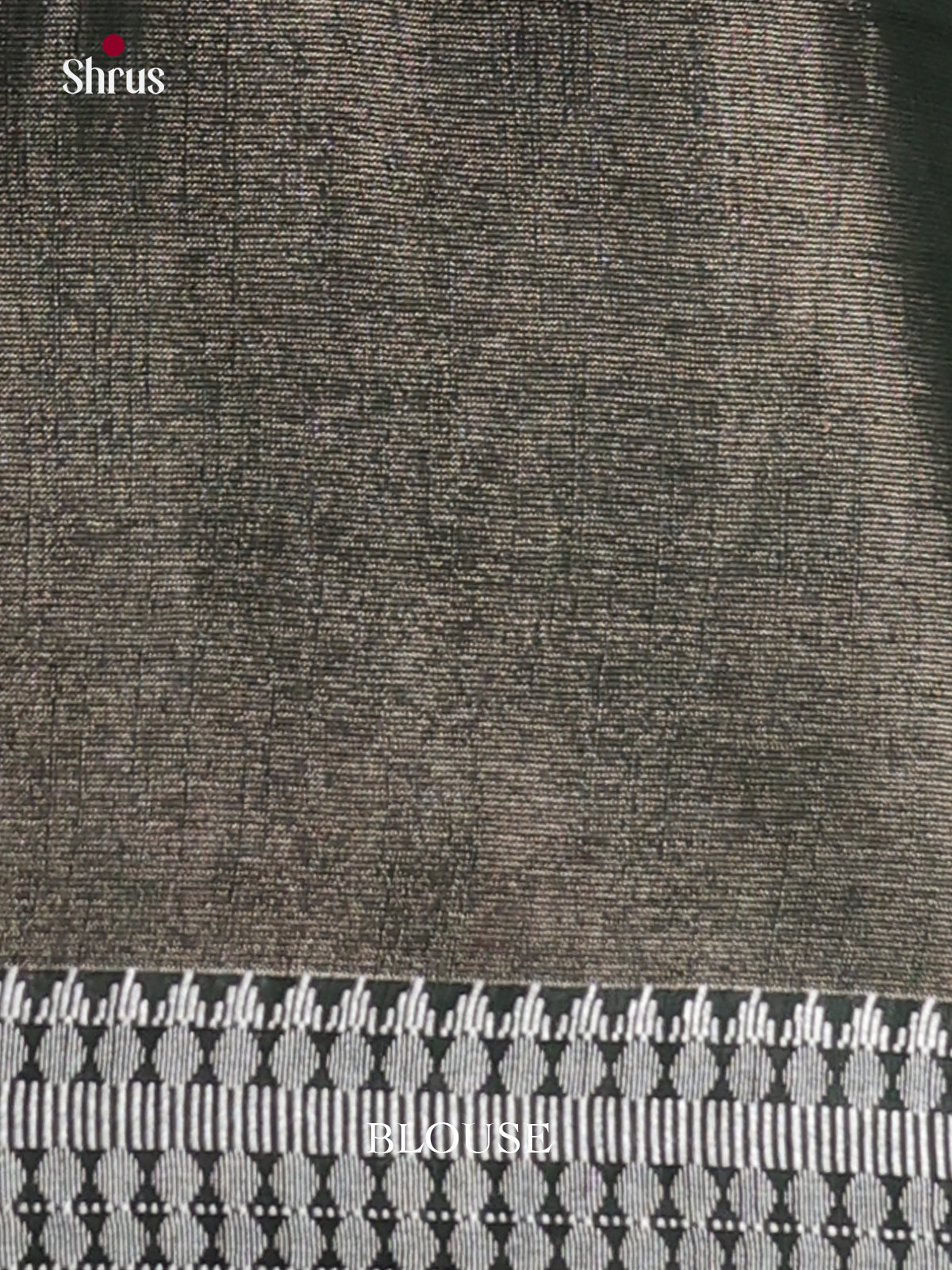 Dark Green- Semi Tissue Saree