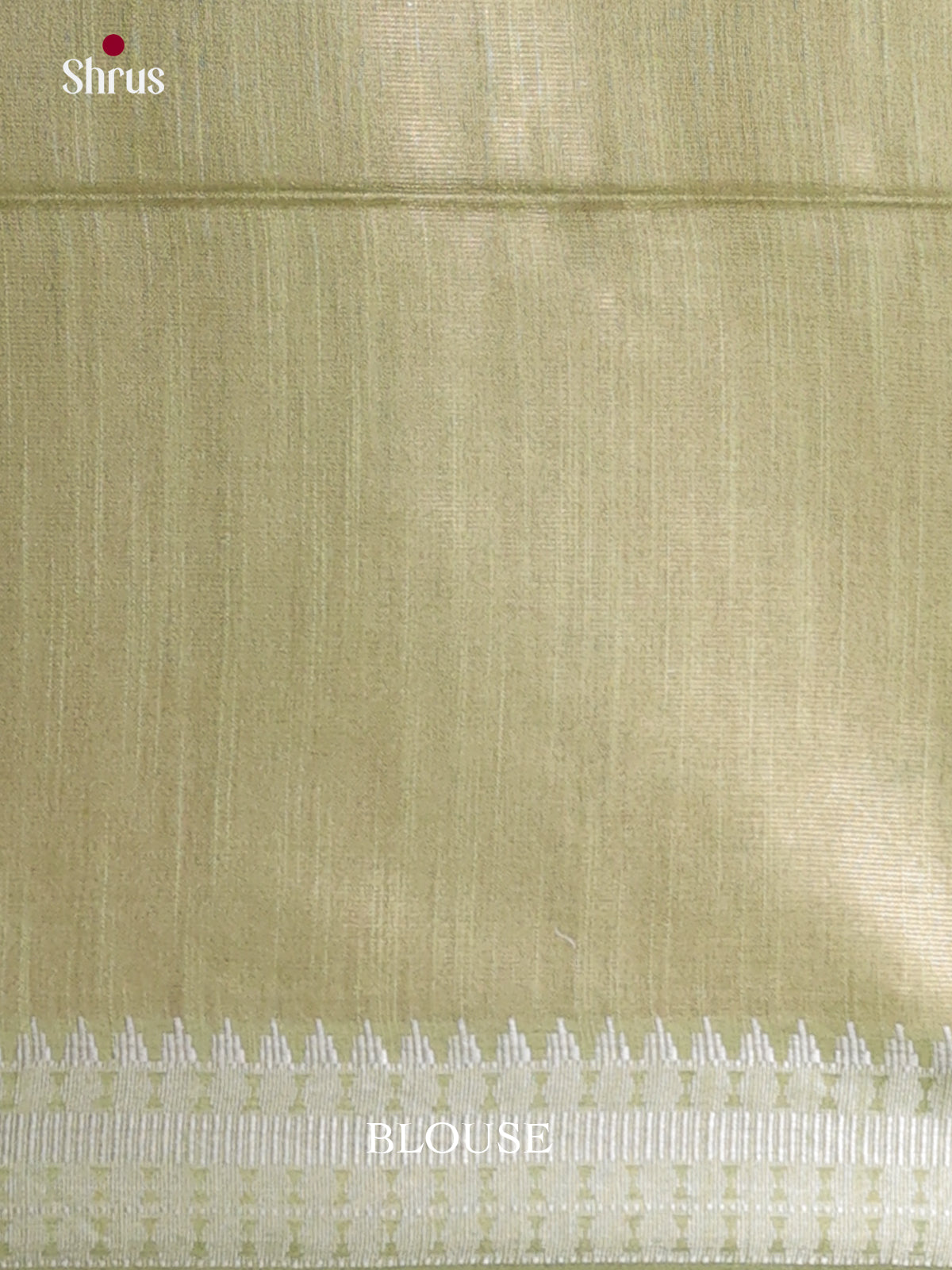 Pastel Green - Semi Tissue Saree - Shop on Shrus.com
