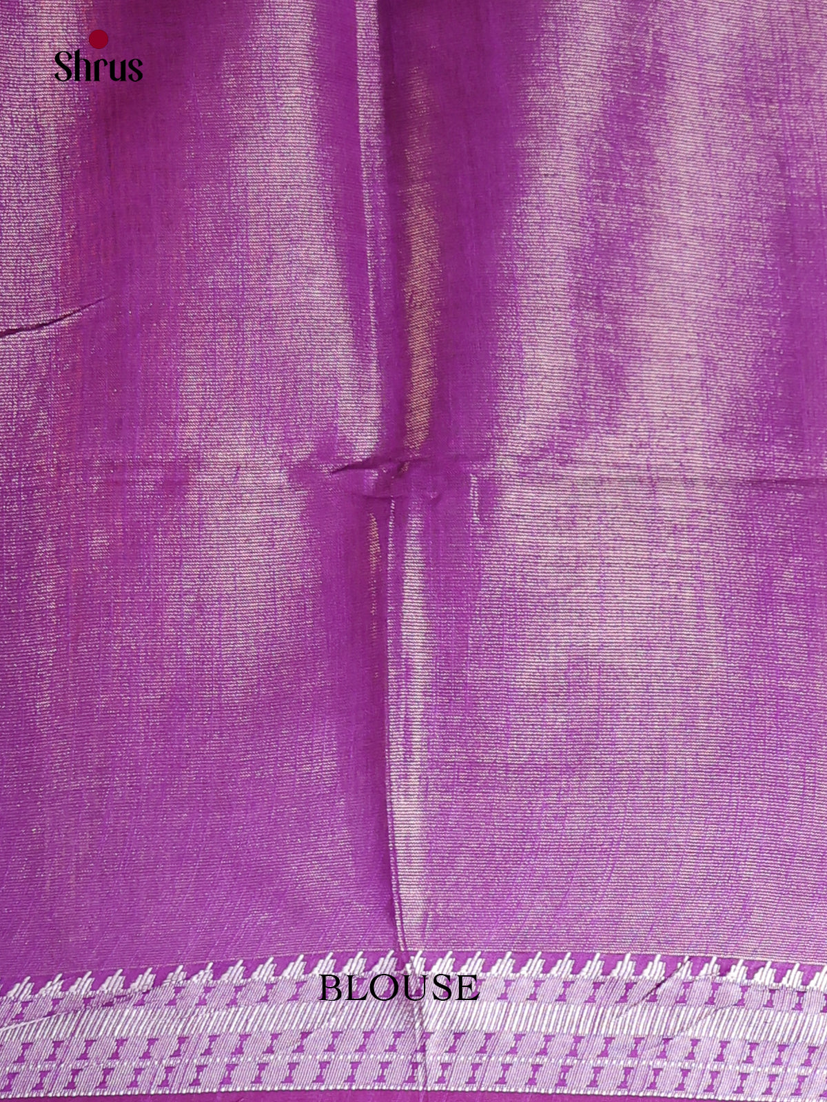 Purple - Semi Tissue Saree - Shop on Shrus.com