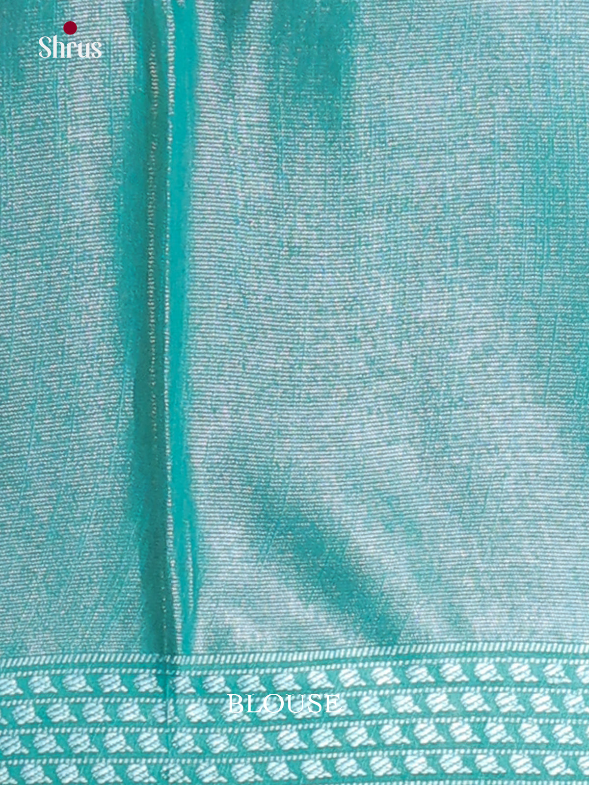 Pastel Blue - Semi Tissue Saree - Shop on Shrus.com