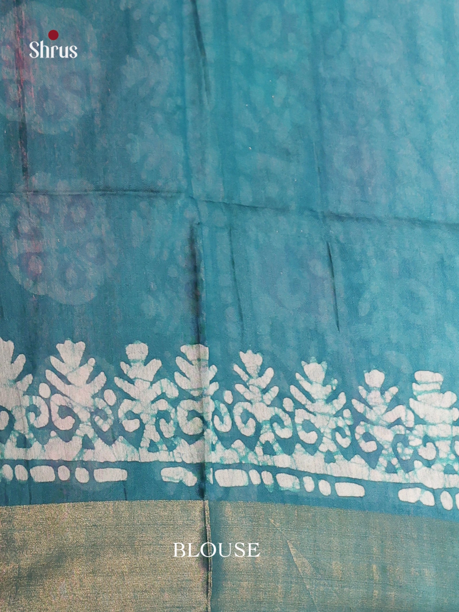 Teal Green - Bhatik Saree