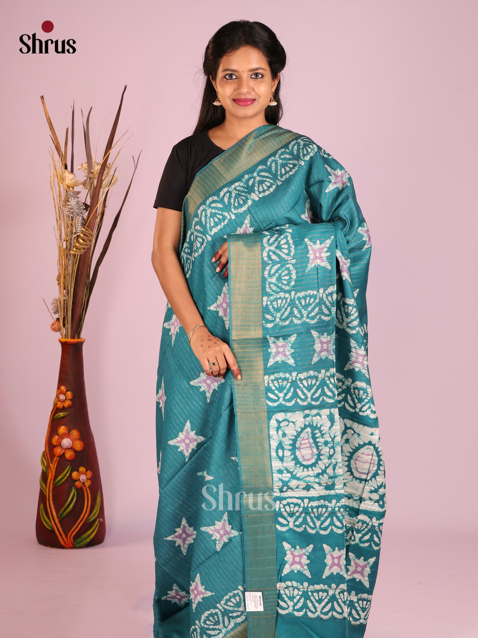 Green - Bhatik Saree