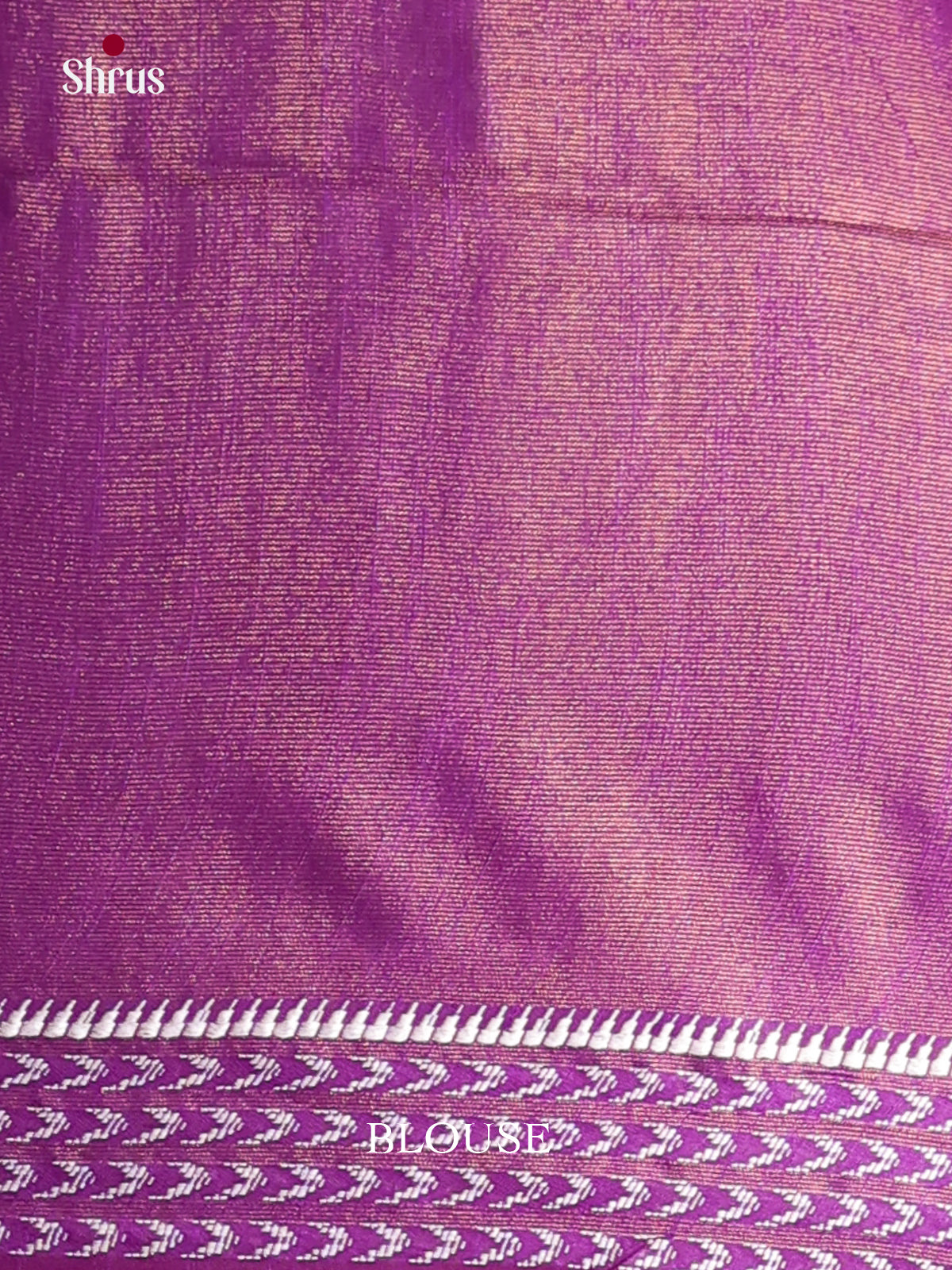 Purple - Semi Tissue Saree