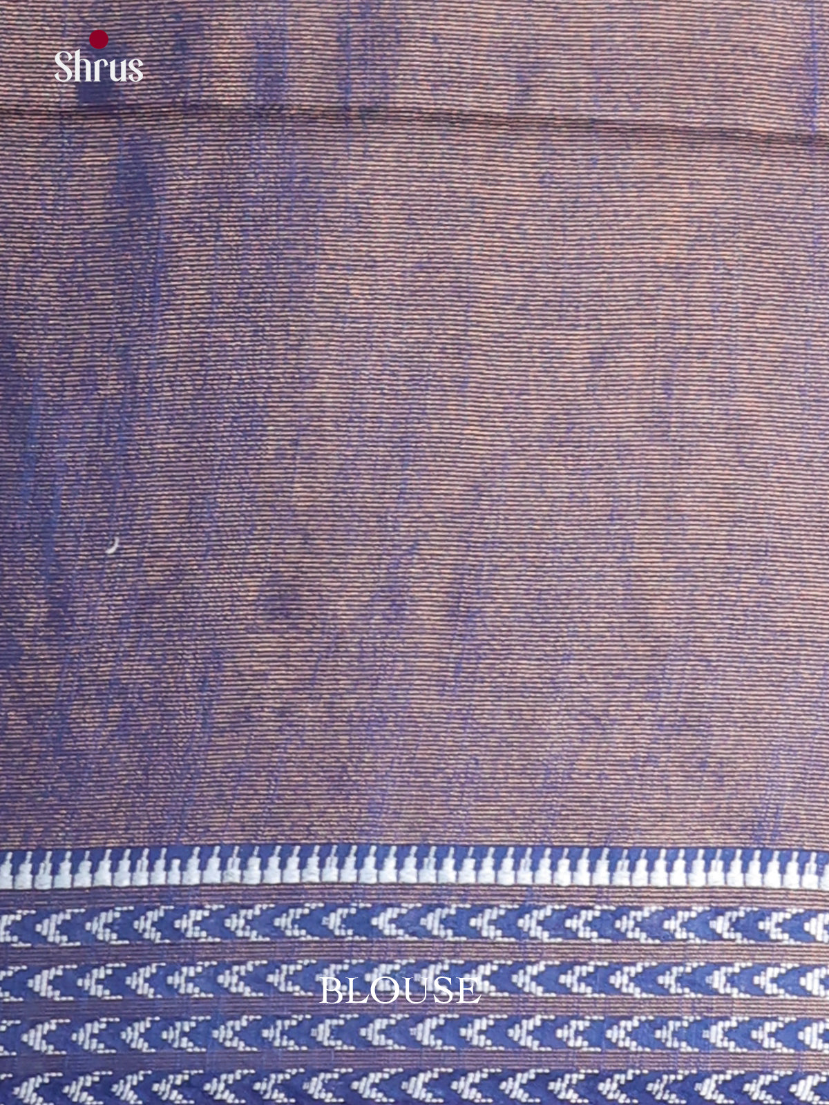 Blue - Semi Tissue Saree