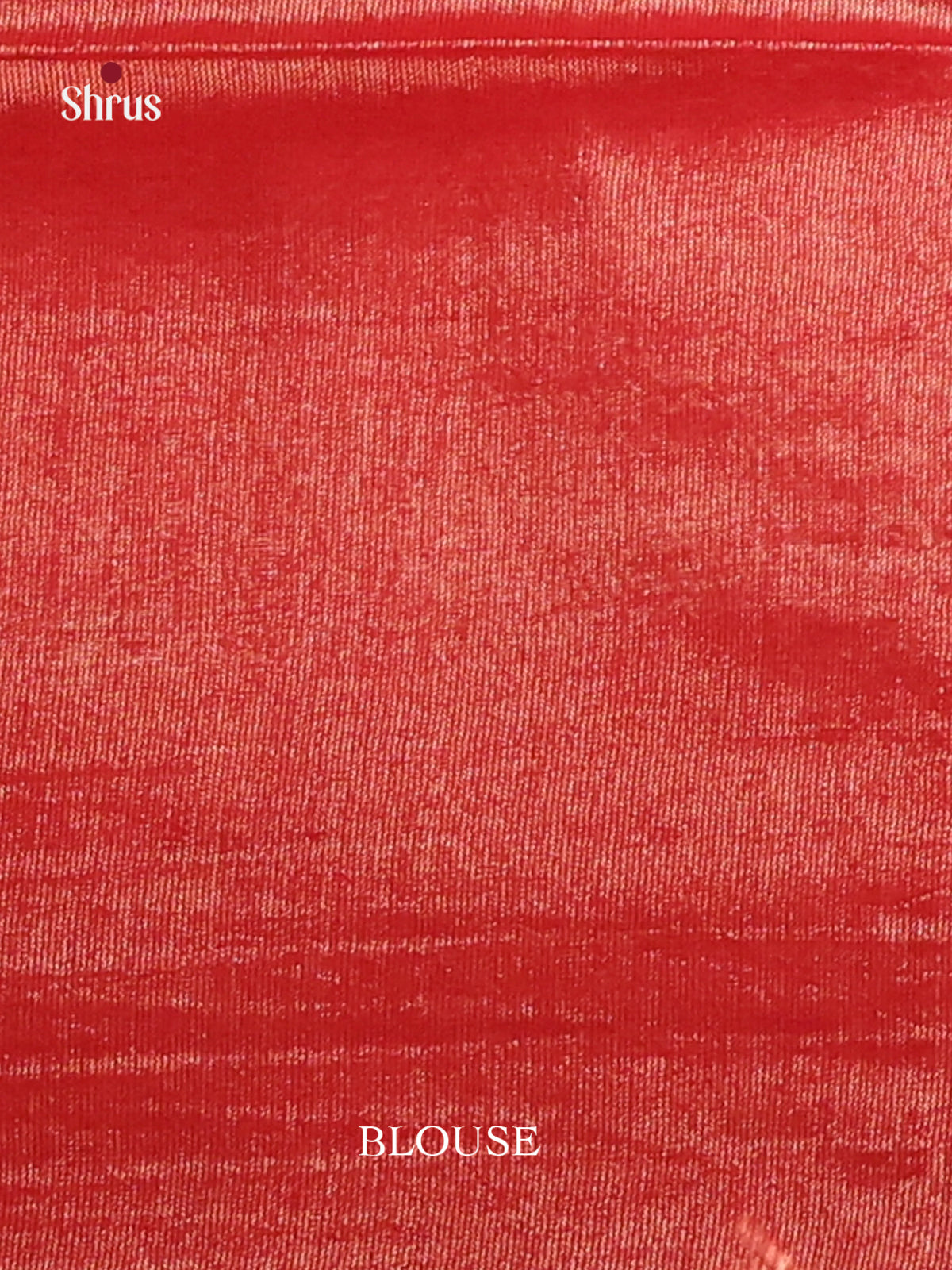 Red- Semi Tissue Saree - Shop on Shrus.com