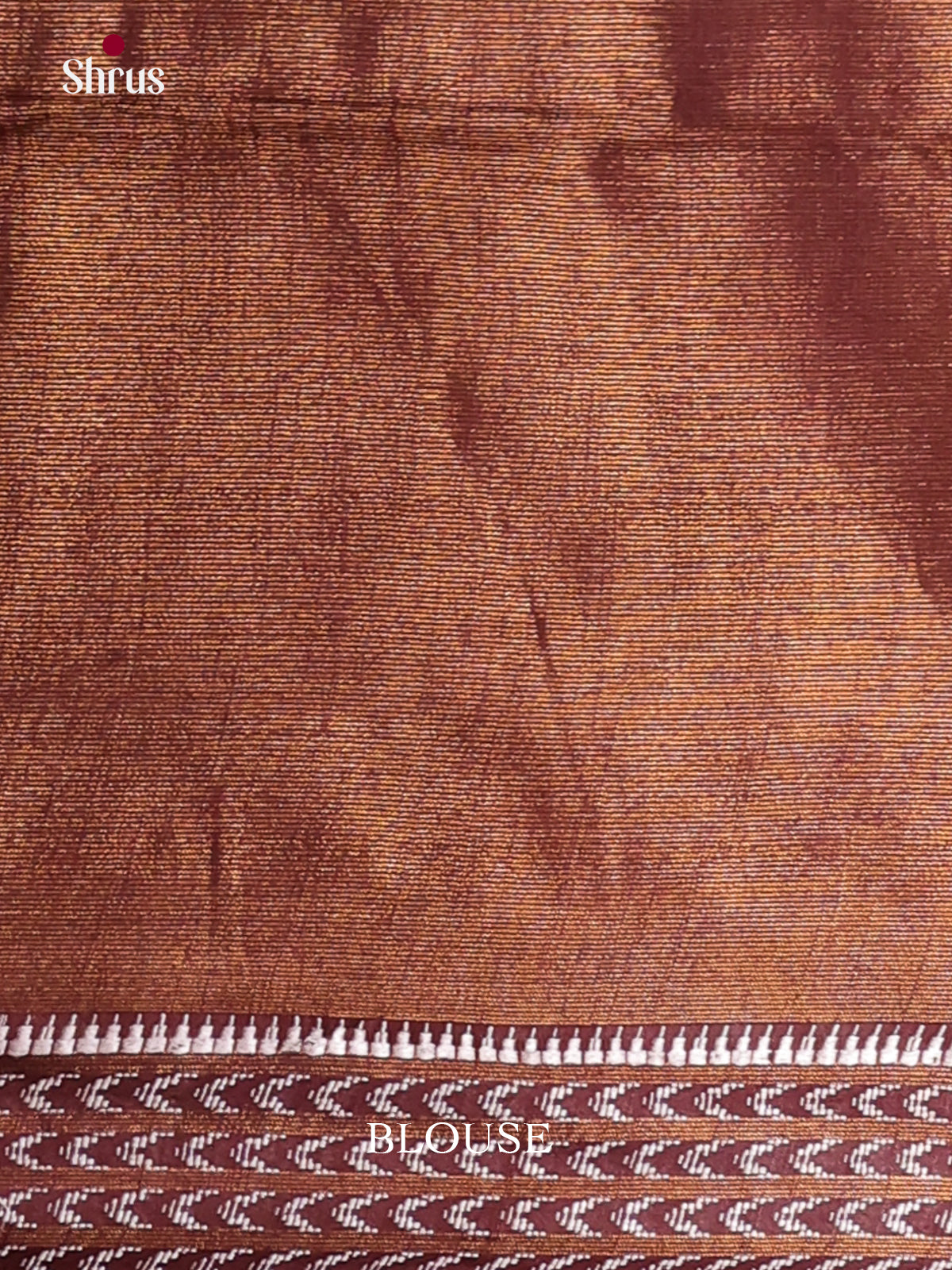 Arakku Maroon - Semi Tissue Saree