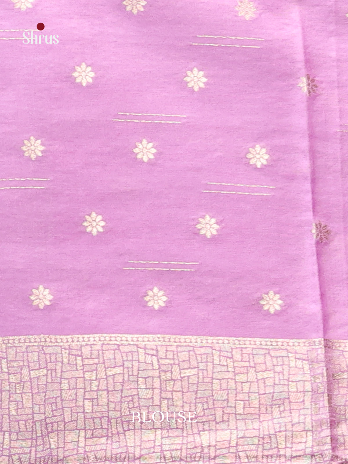 lavender desing North Silk Cotton Saree 1
