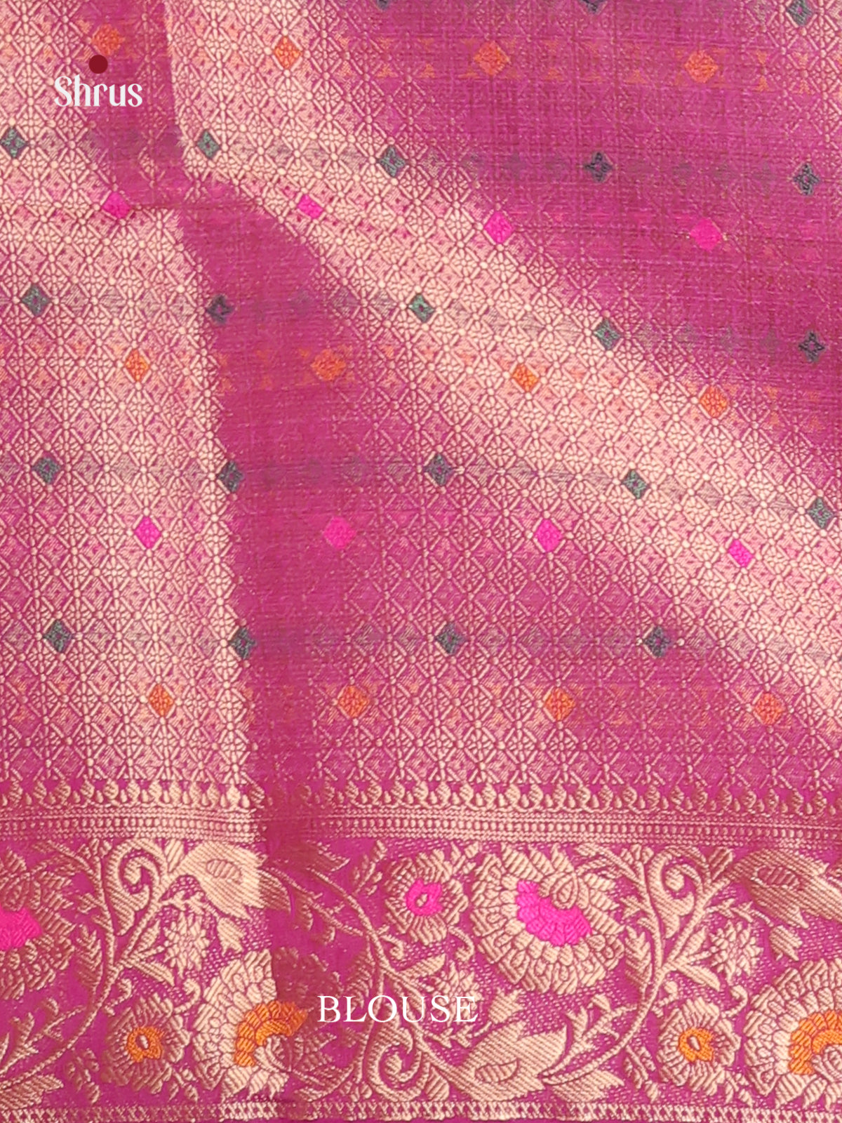 DHS27440 - North Silk Cotton Saree - Shop on Shrus.com