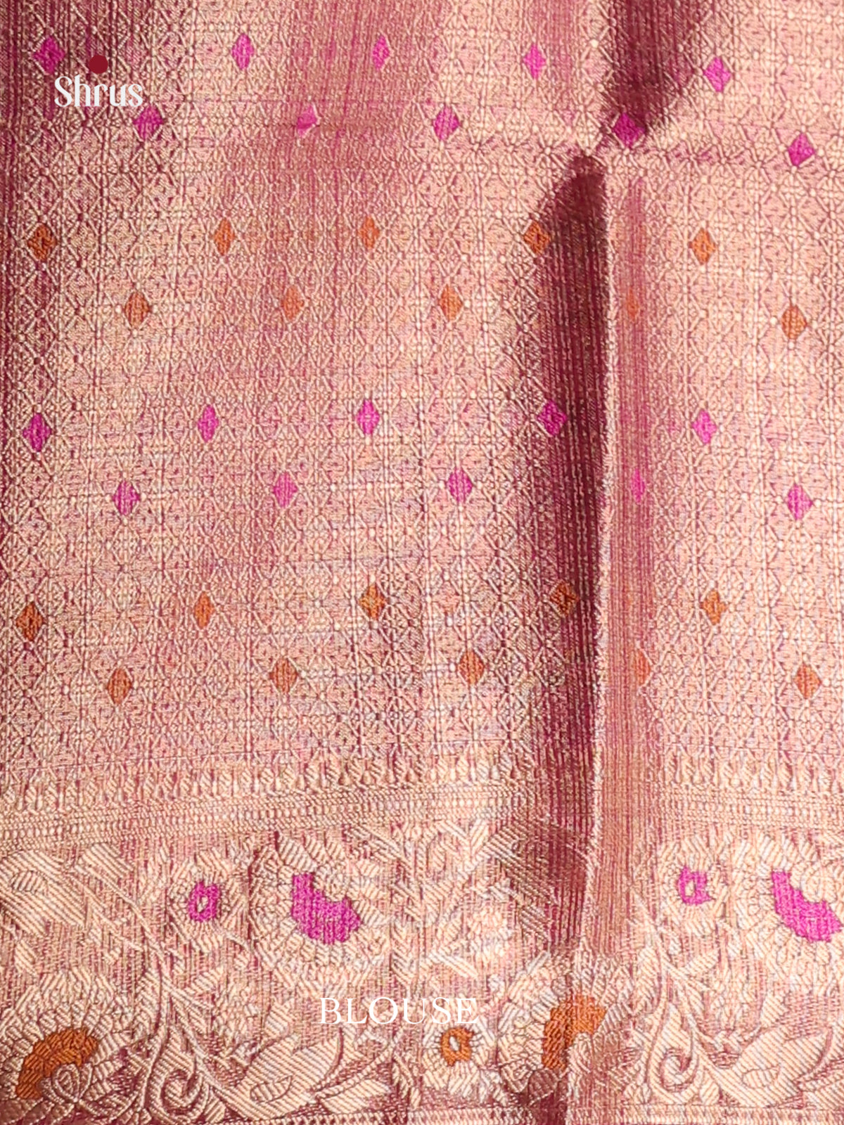 magenta zari North Silk Cotton Saree 1