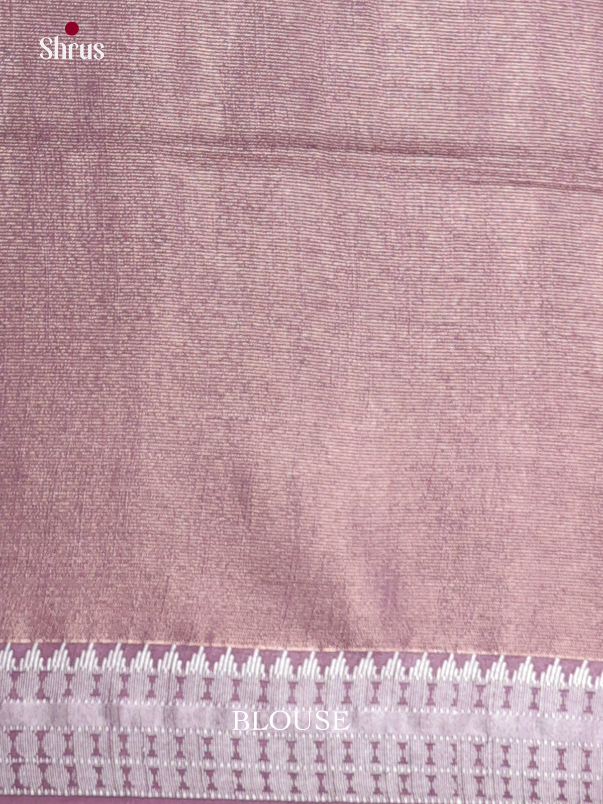 Lavender - Semi Tissue Saree - Shop on Shrus.com