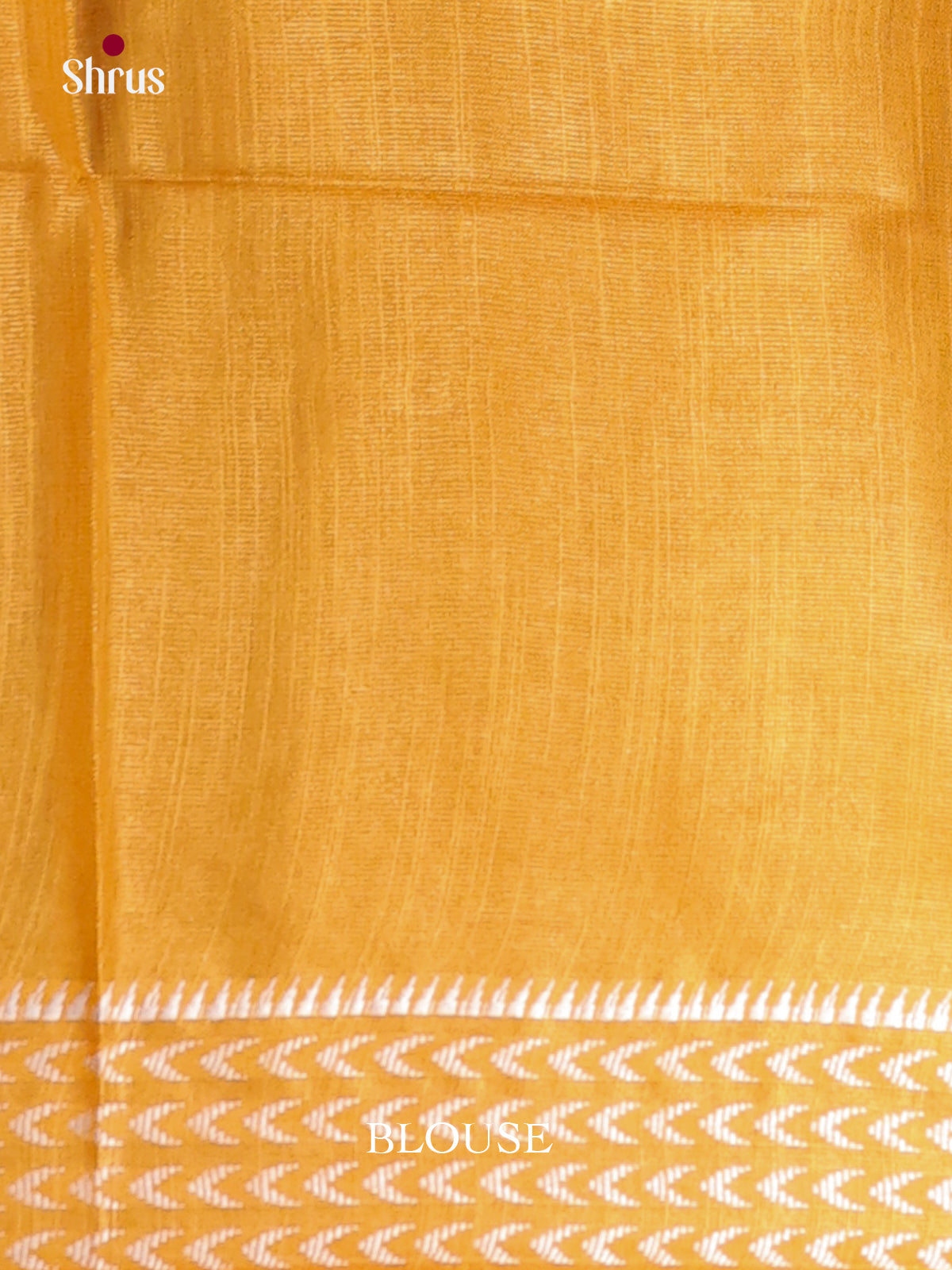 Yellow - Semi Tissue Saree
