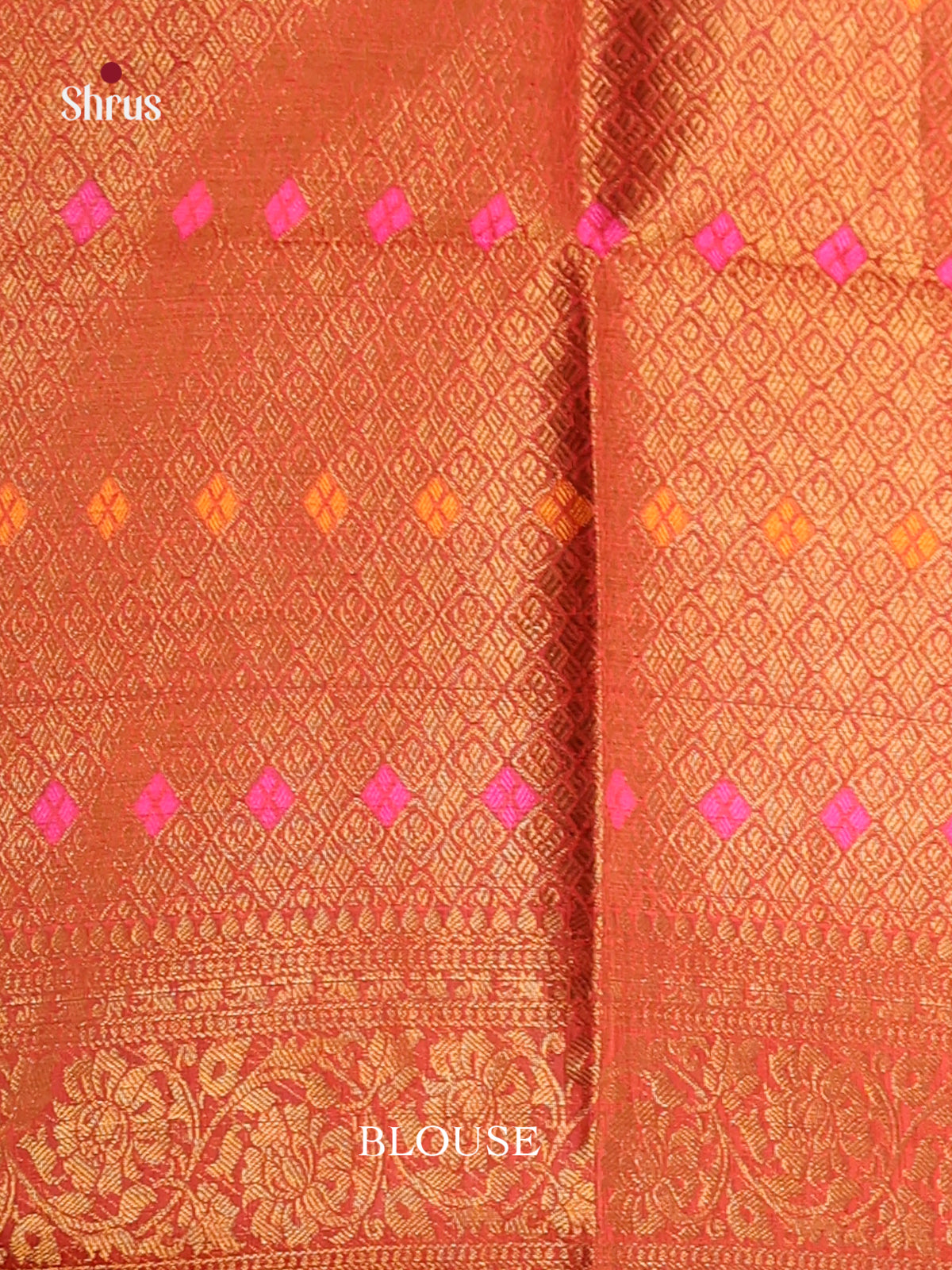 bright red zari North Silk Cotton Saree 1