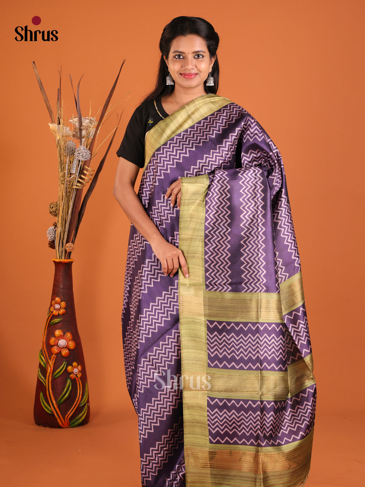 DHS28048 - Champa semitussar Saree