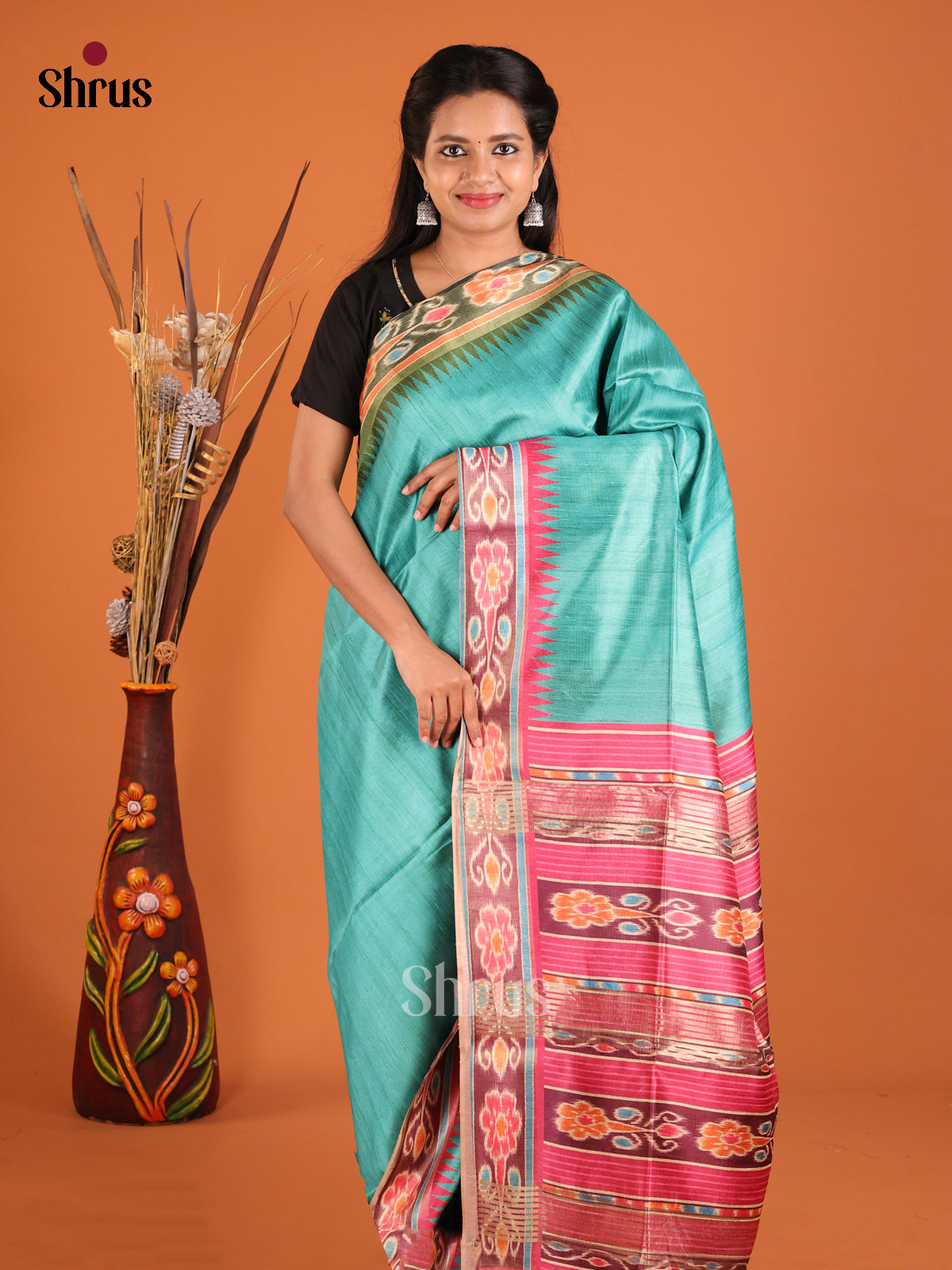 DHS28057 - Champa semitussar Saree
