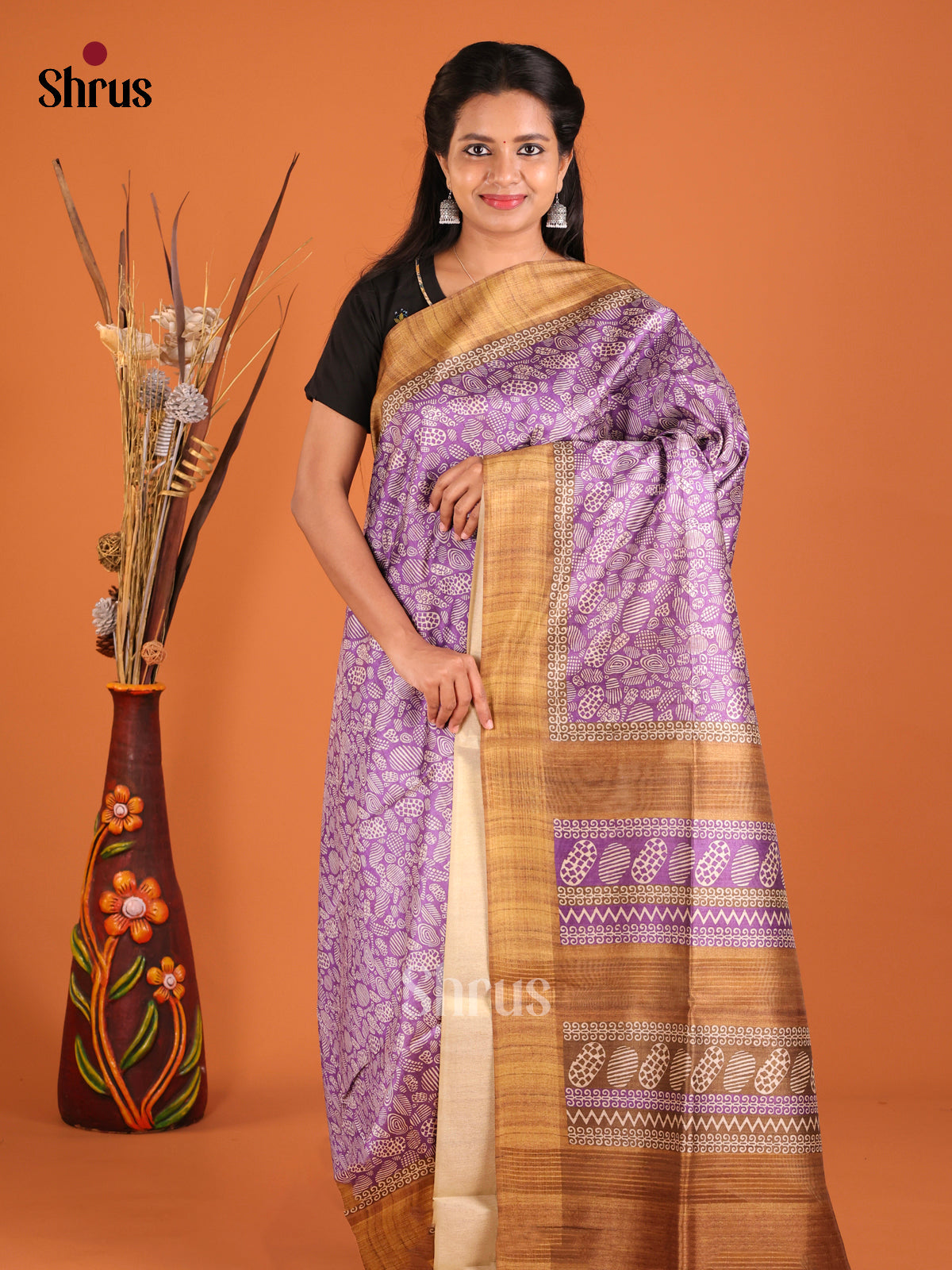 DHS28066 - Champa semitussar Saree