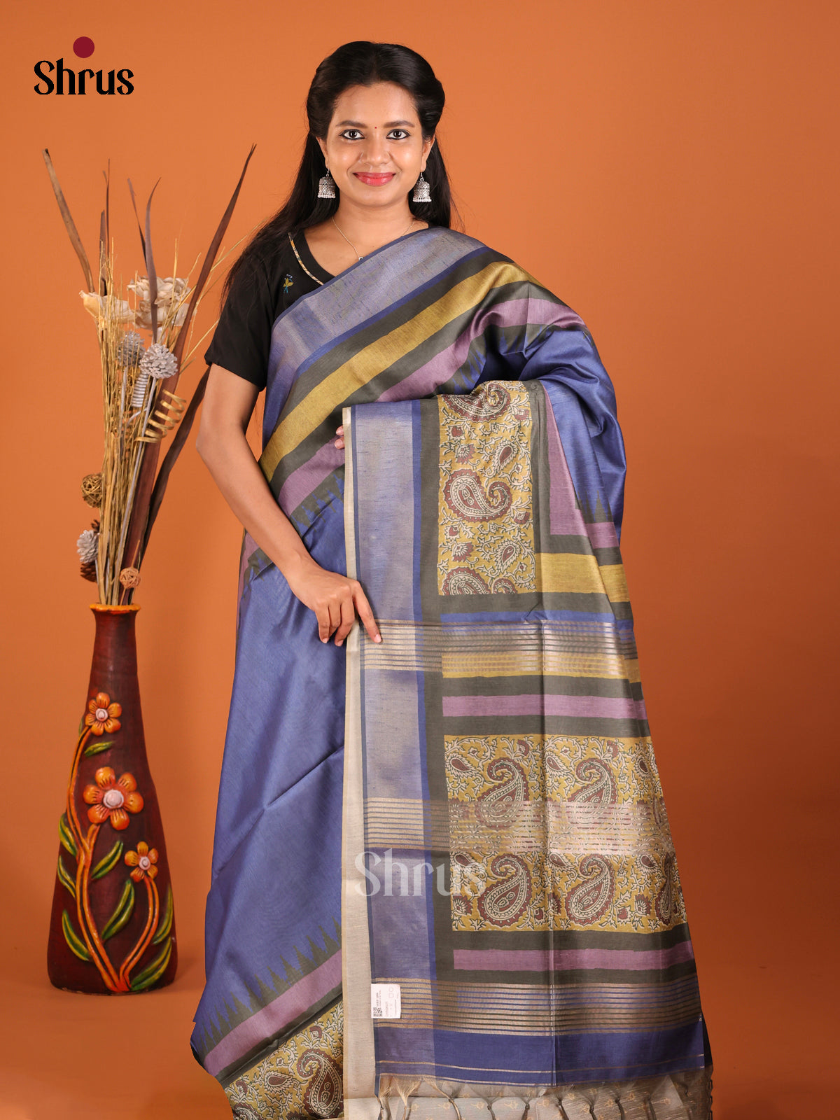 DHS28101 - Champa semitussar Saree