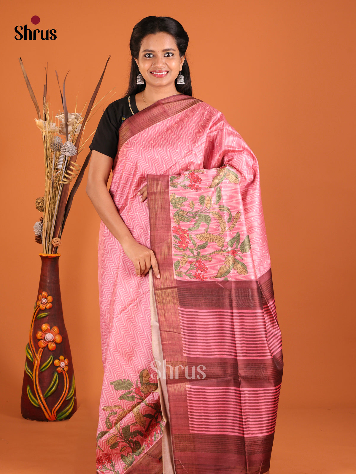 DHS28166 - Champa semitussar Saree