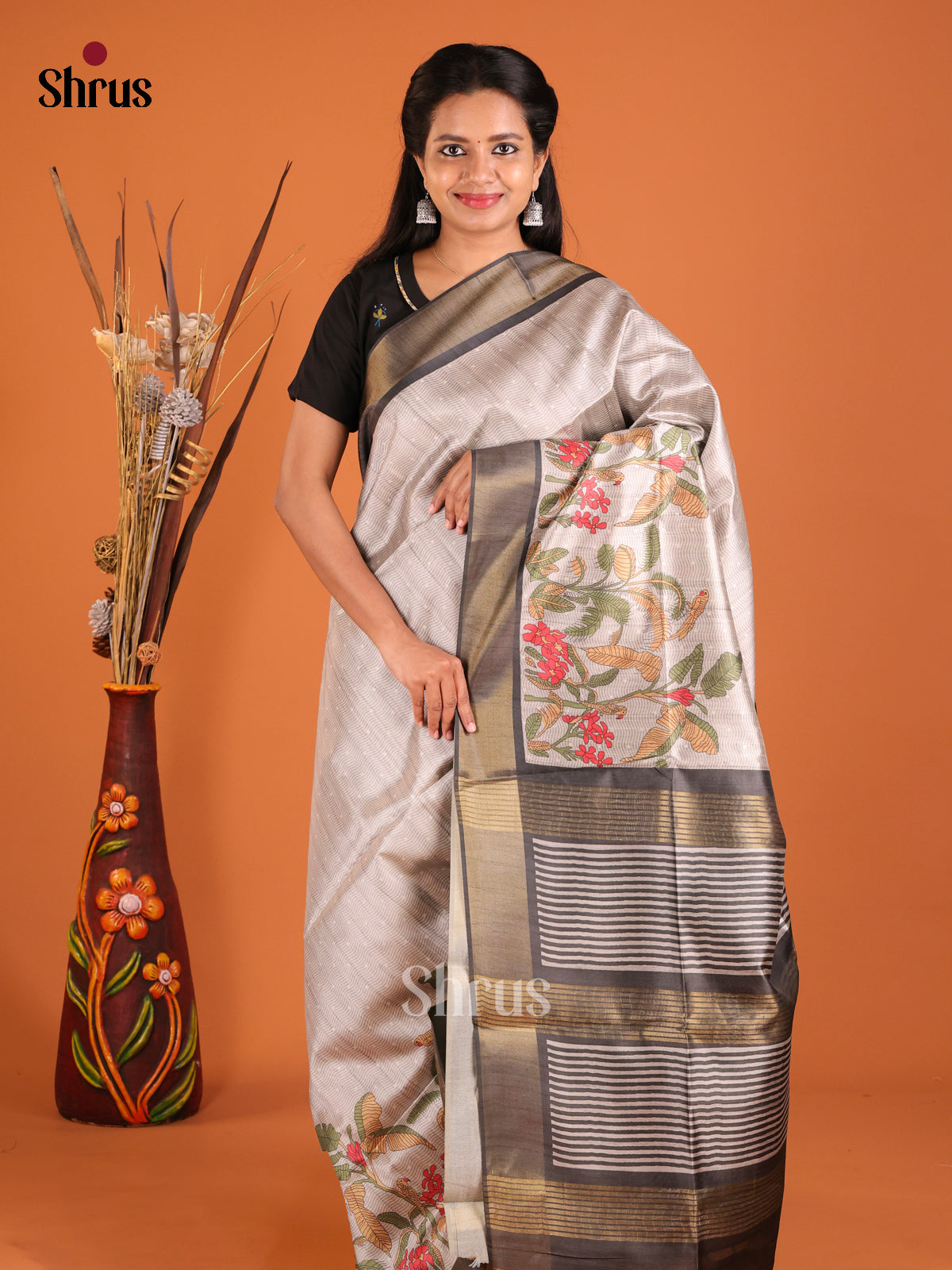DHS28168 - Champa semitussar Saree