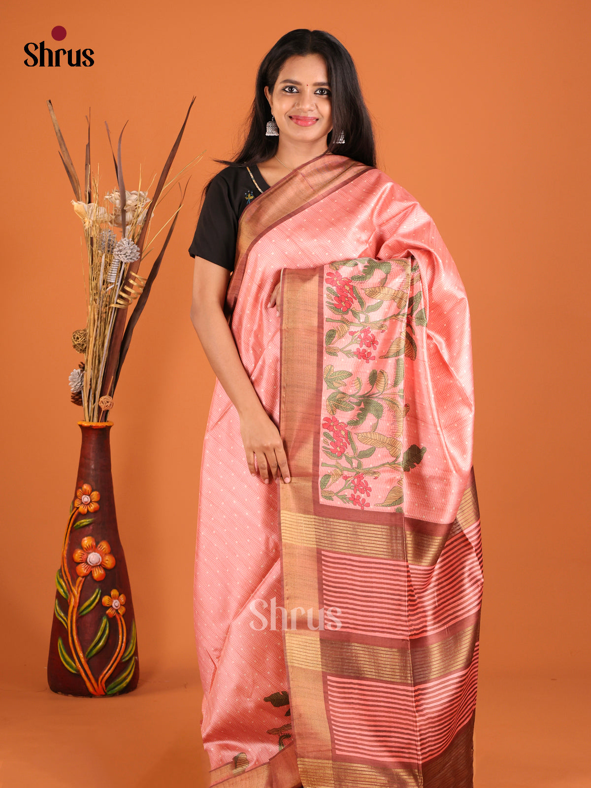 DHS28170 - Champa semitussar Saree